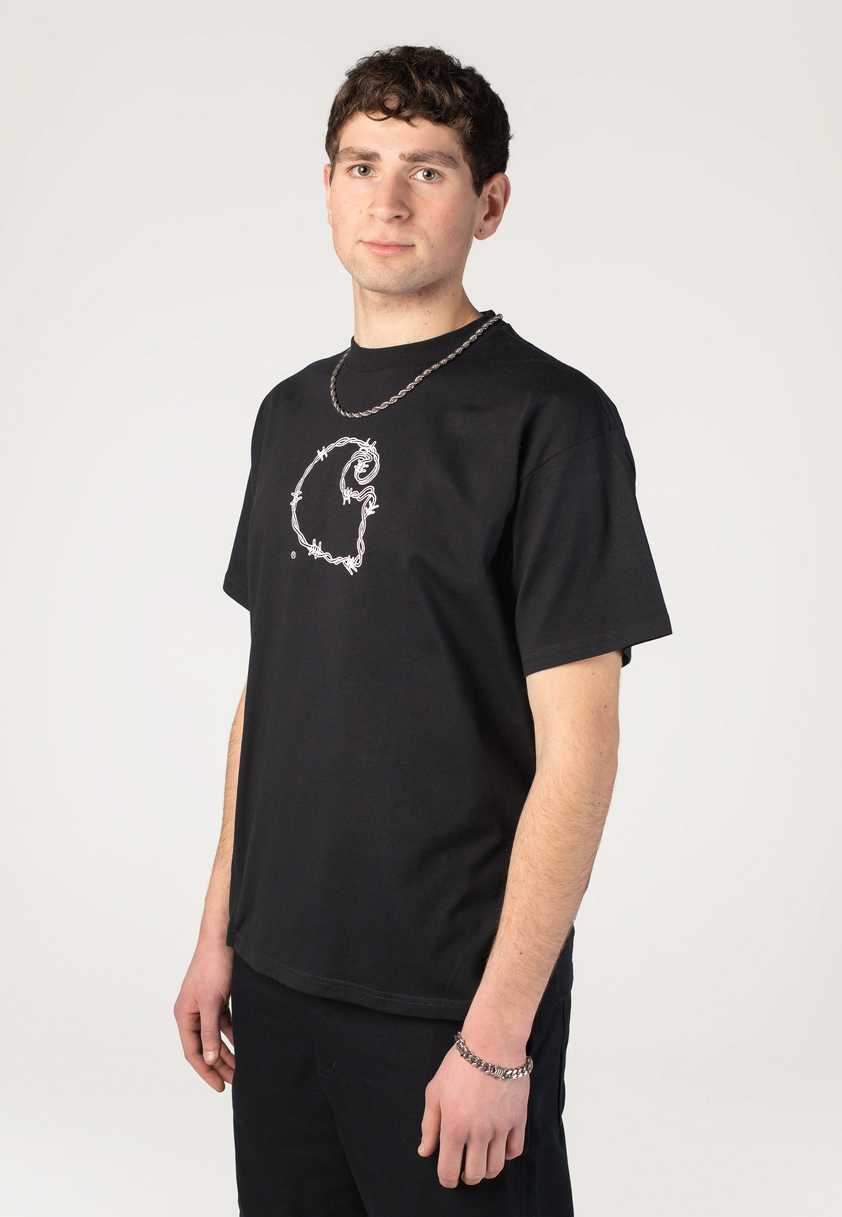 Barbwire C Black - T-Shirt