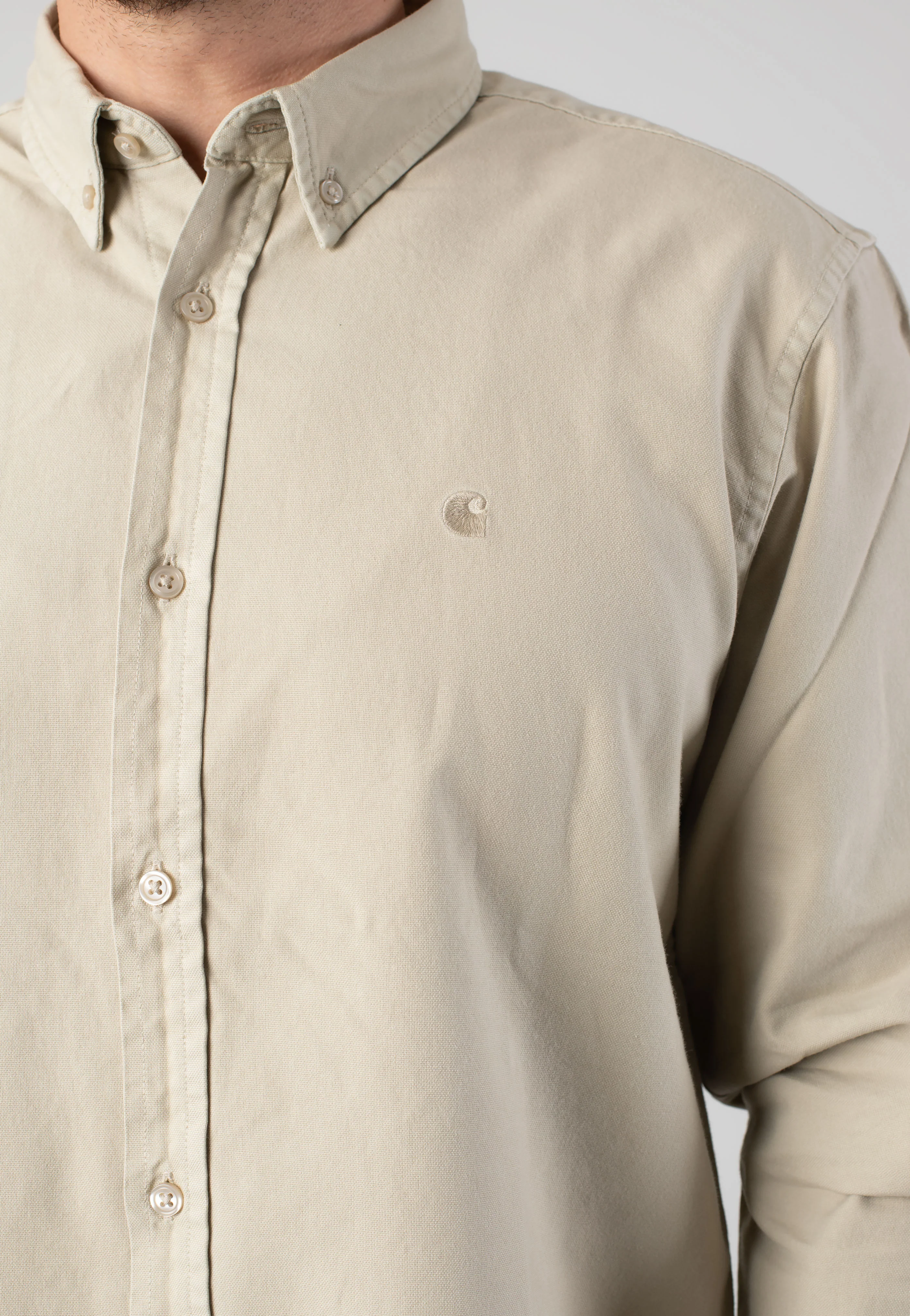 Bolton Garment Dyed Fleur De Sel - Shirt - Image 8