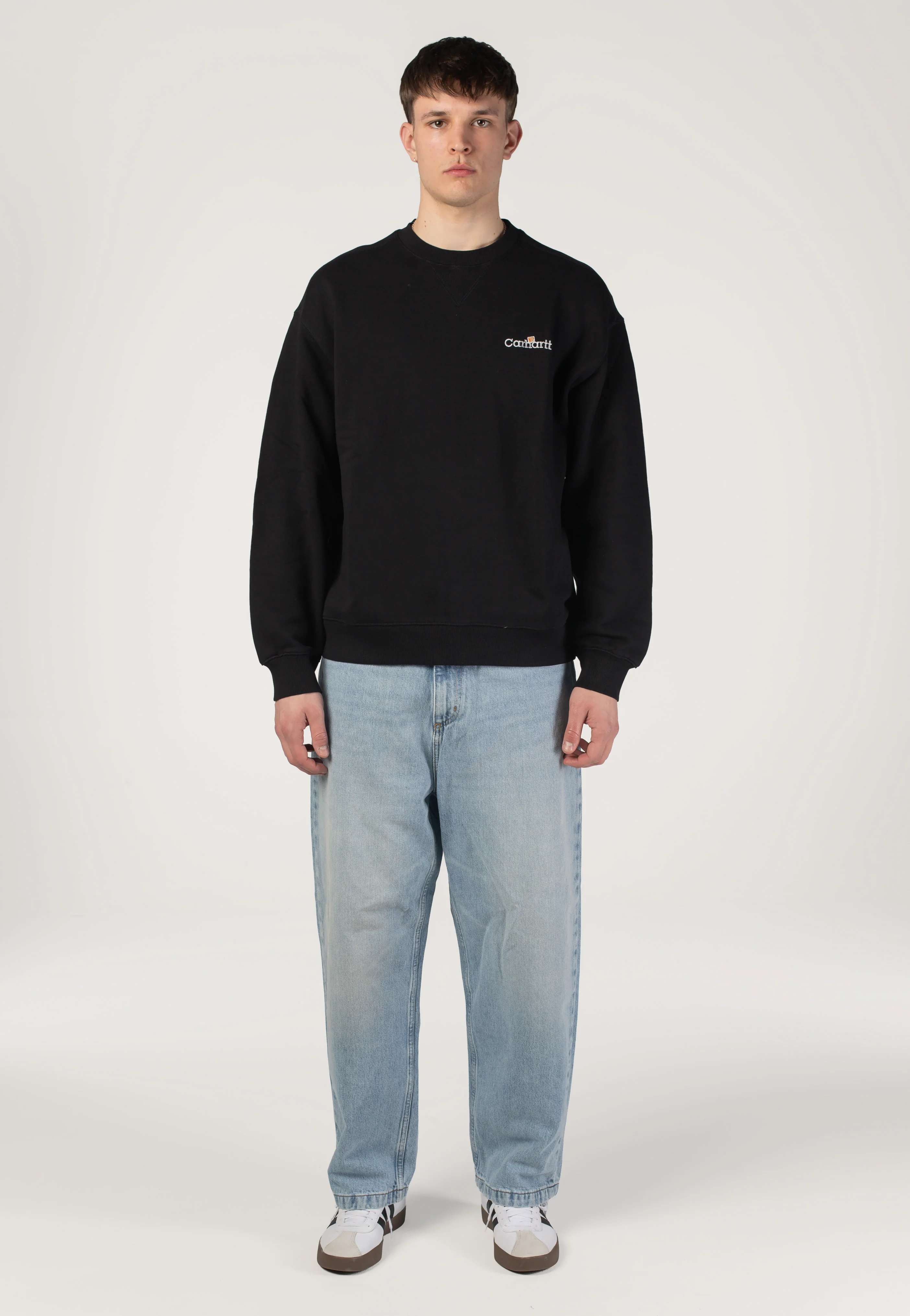 Brandon Heavy Worn Bleached Blue - Pants - Image 10