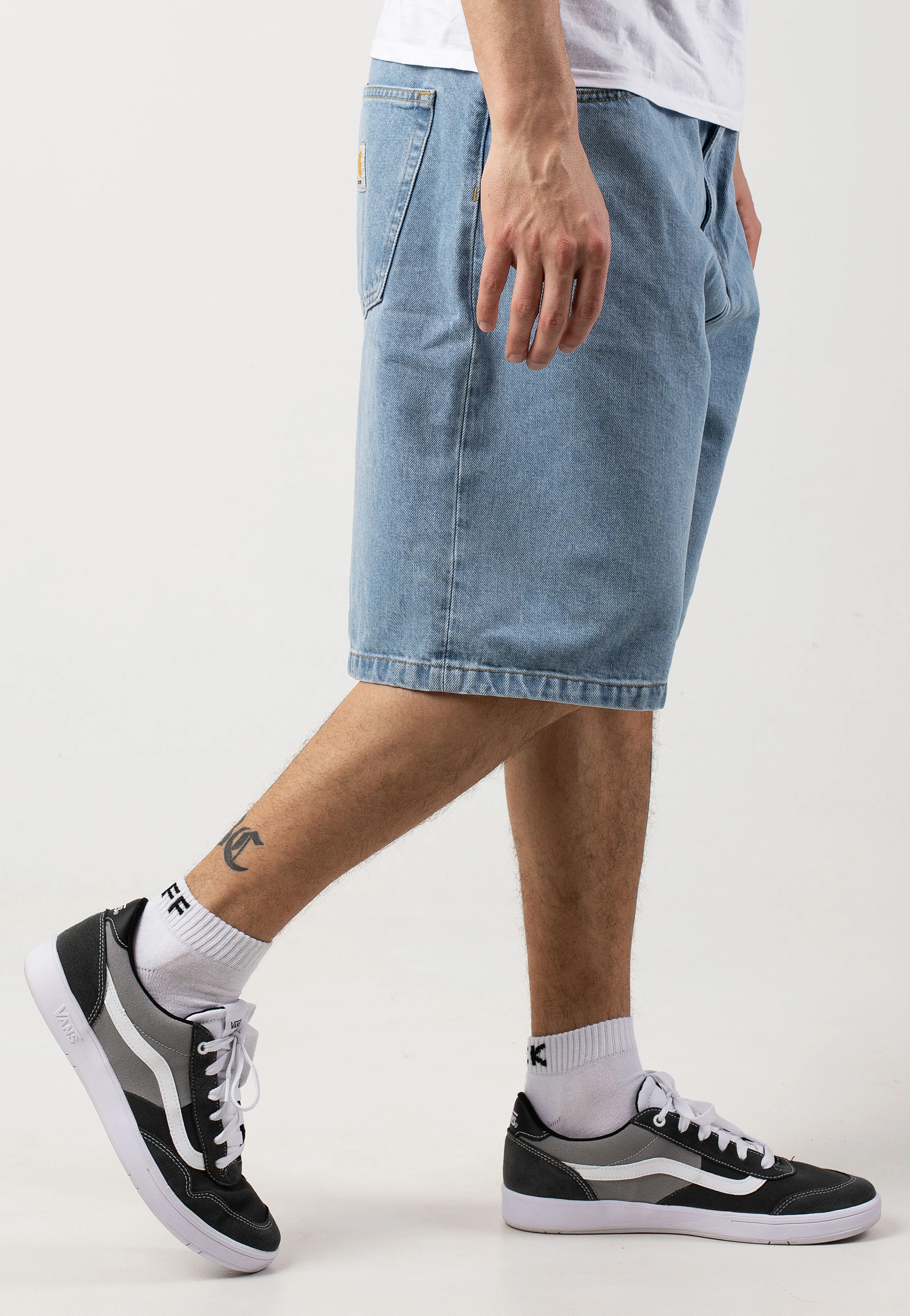 Brandon Stone Bleached Blue - Shorts - Image 3