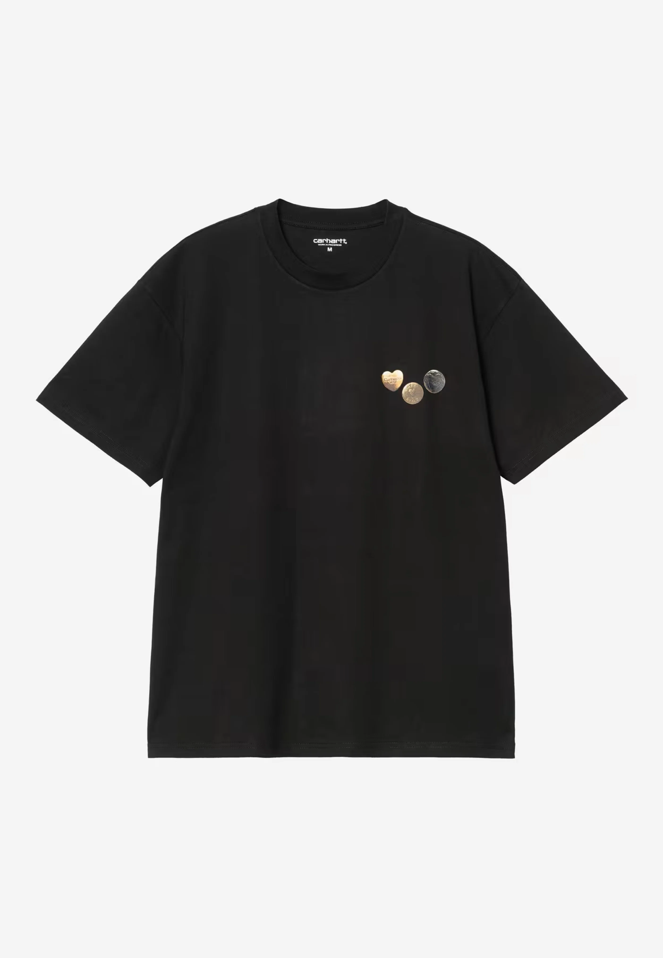 Button Black - T-Shirt - Image 10