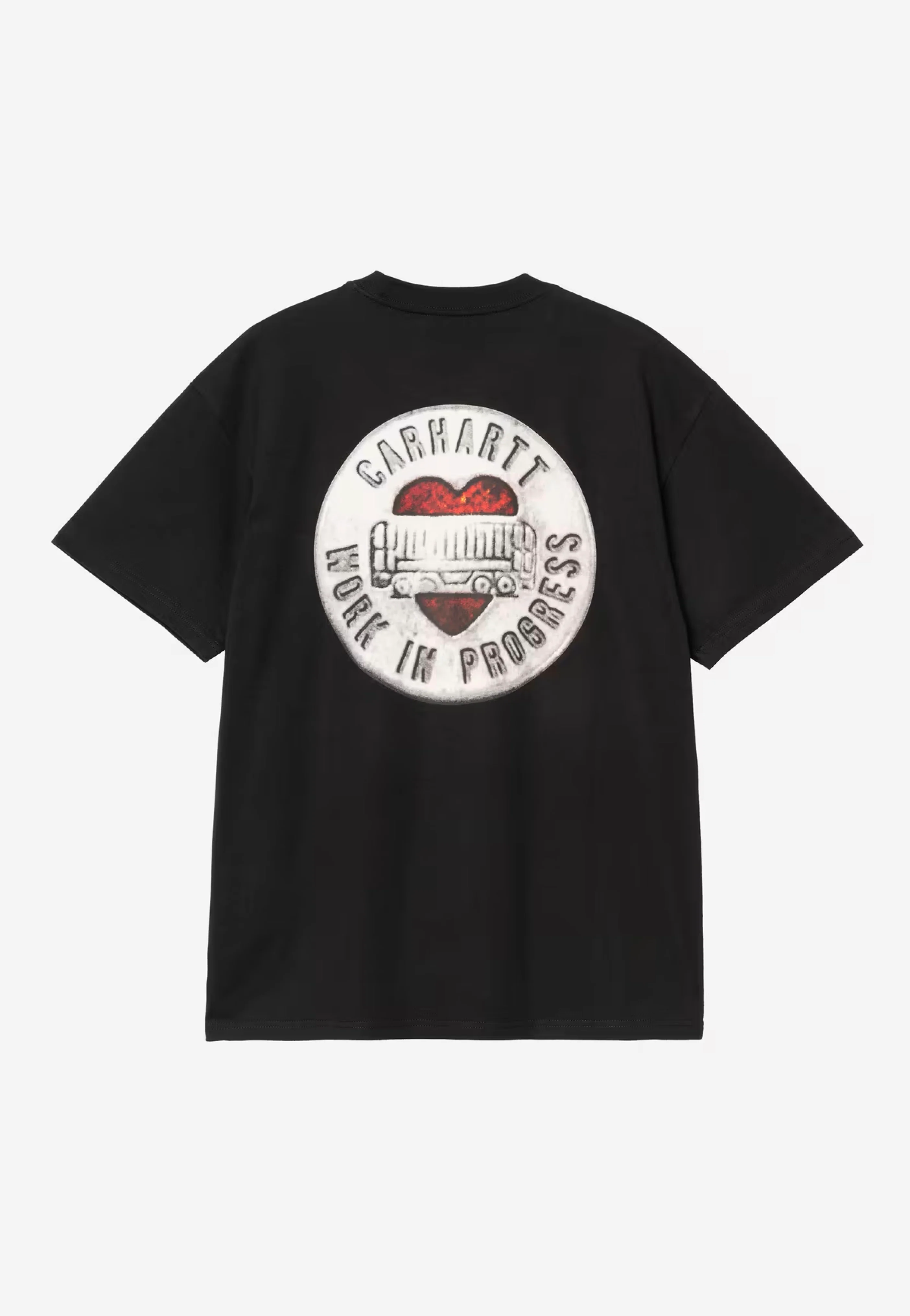 Button Black - T-Shirt - Image 11