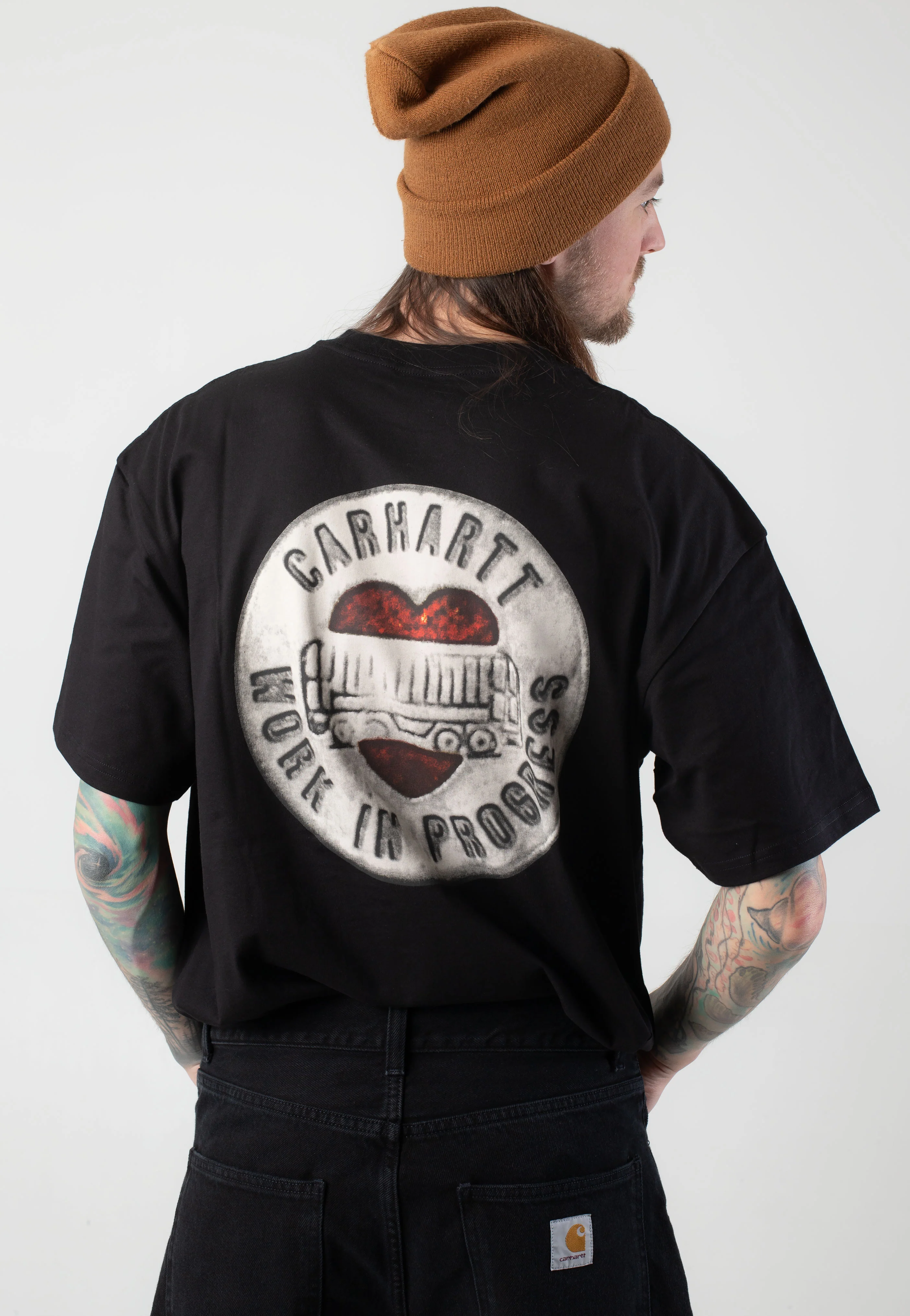 Button Black - T-Shirt - Image 2