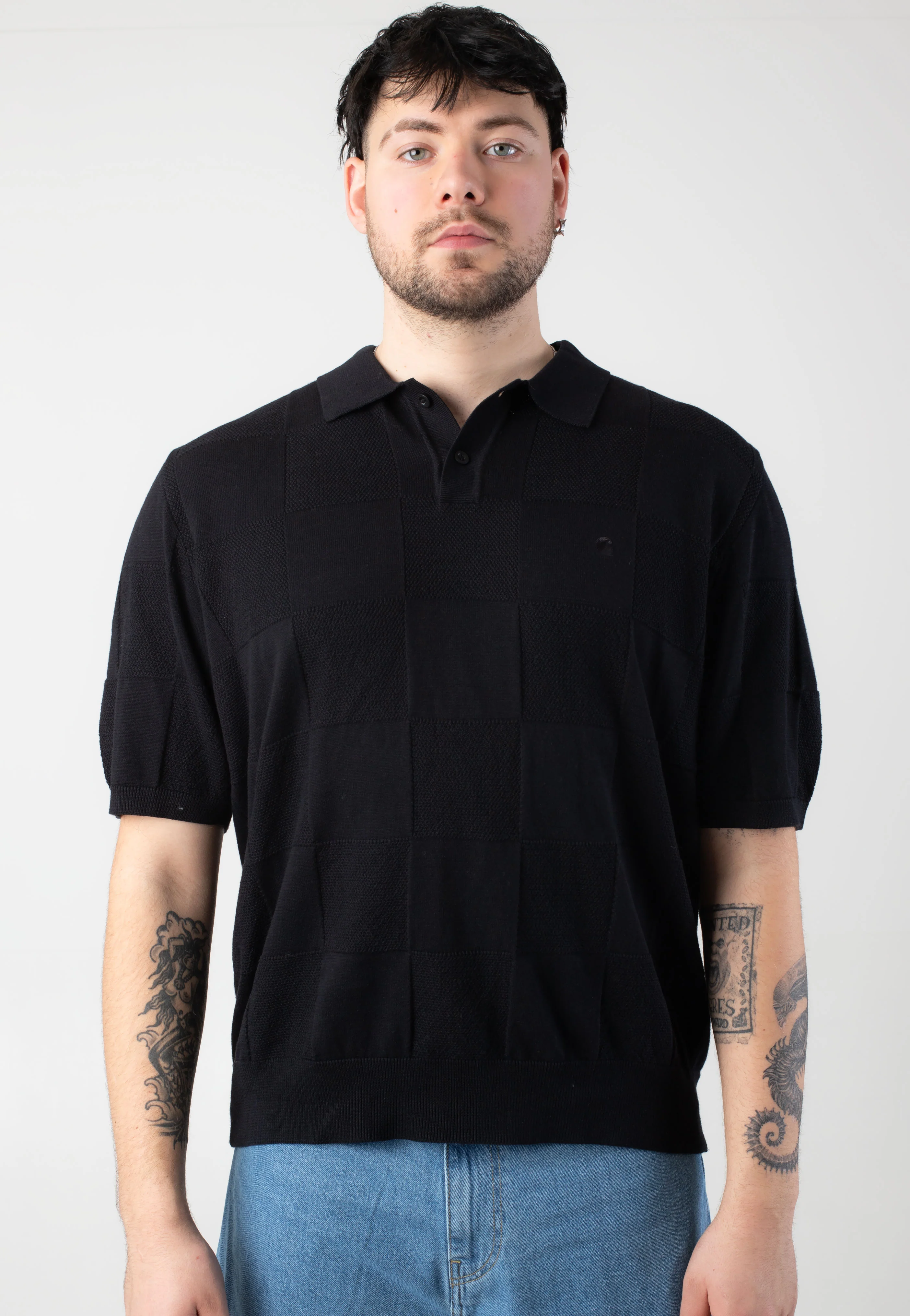Checker Black - Polo - Image 4