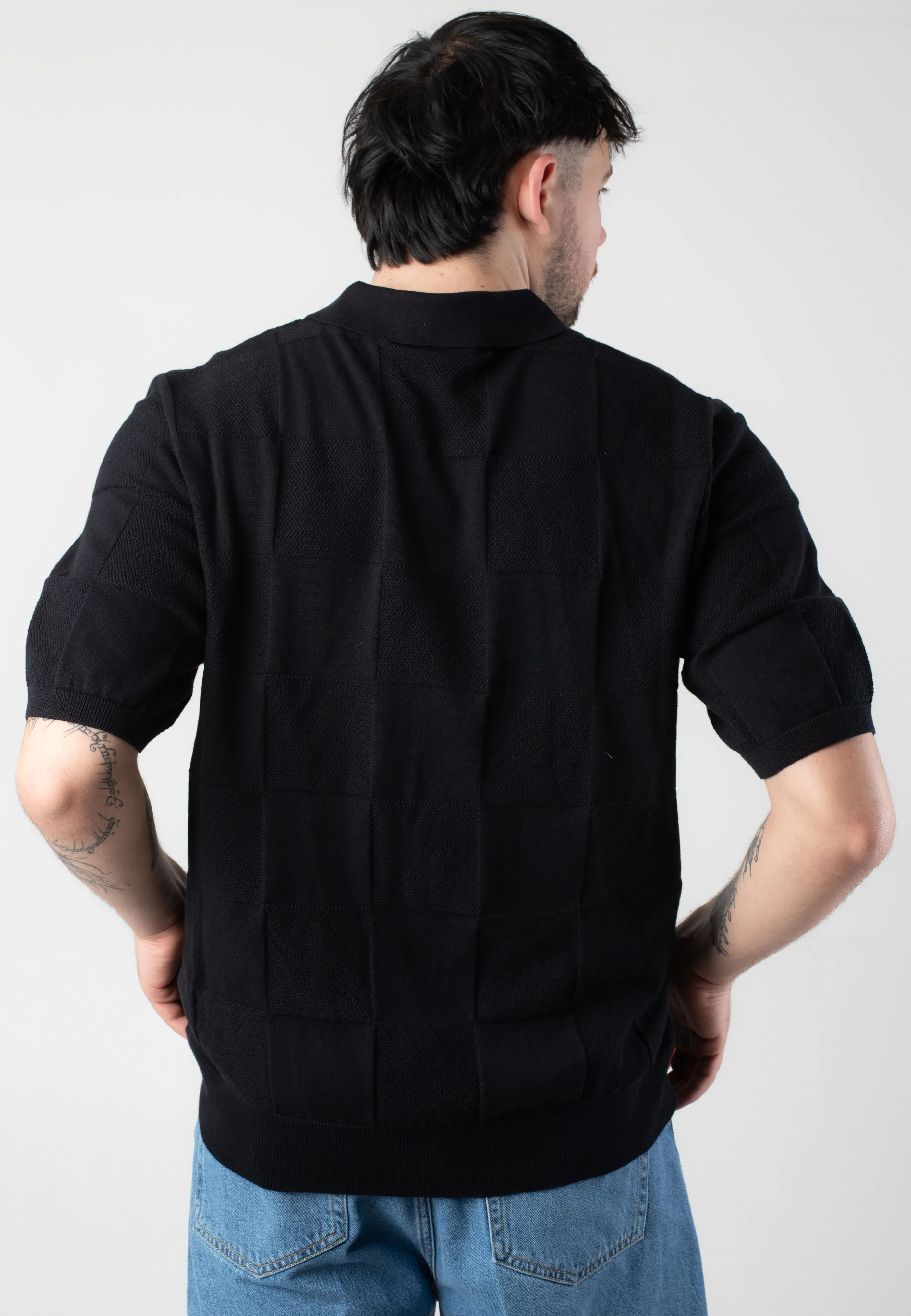 Checker Black - Polo - Image 5