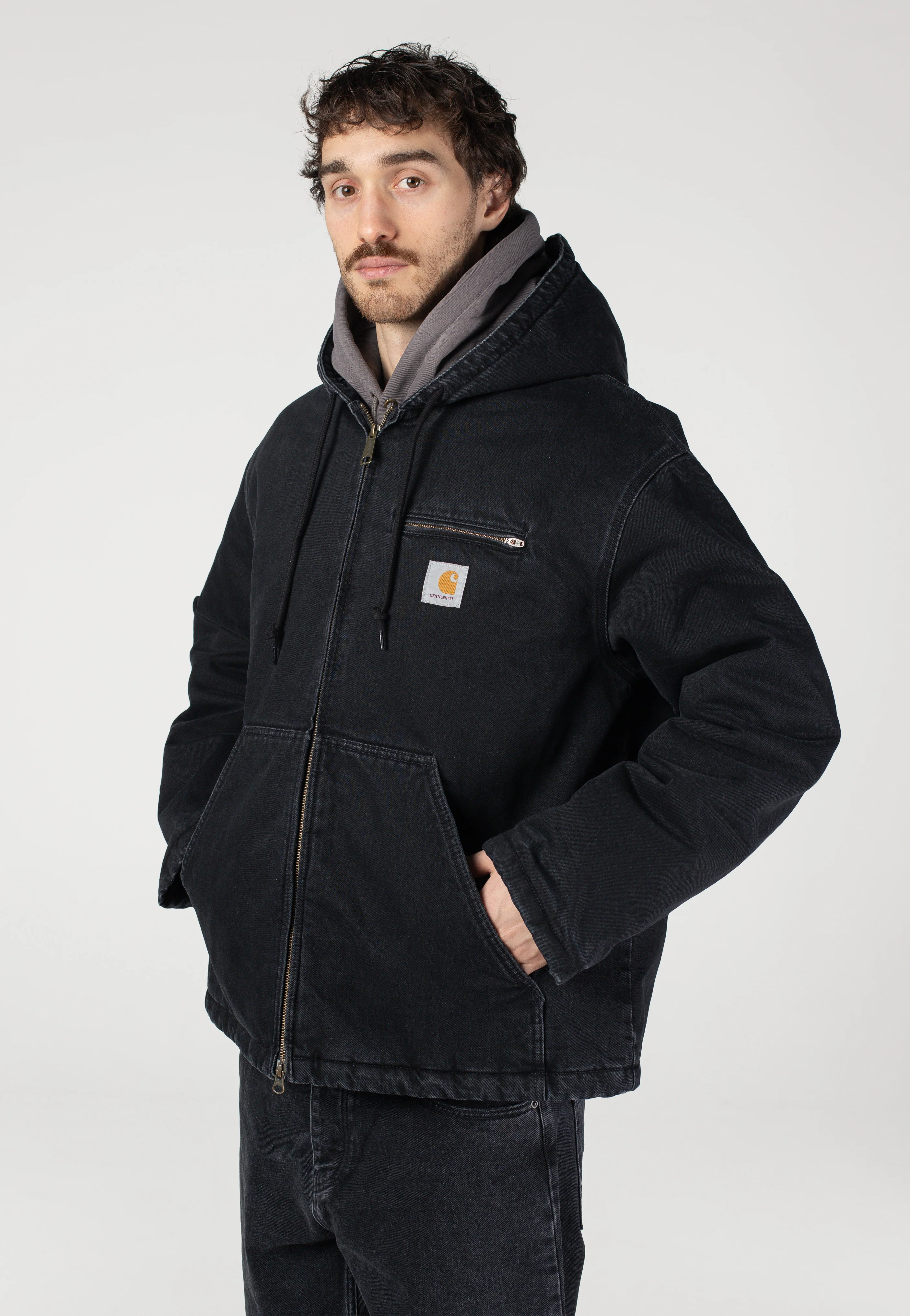Cleveland Stone Washed Black - Jacket - Image 4
