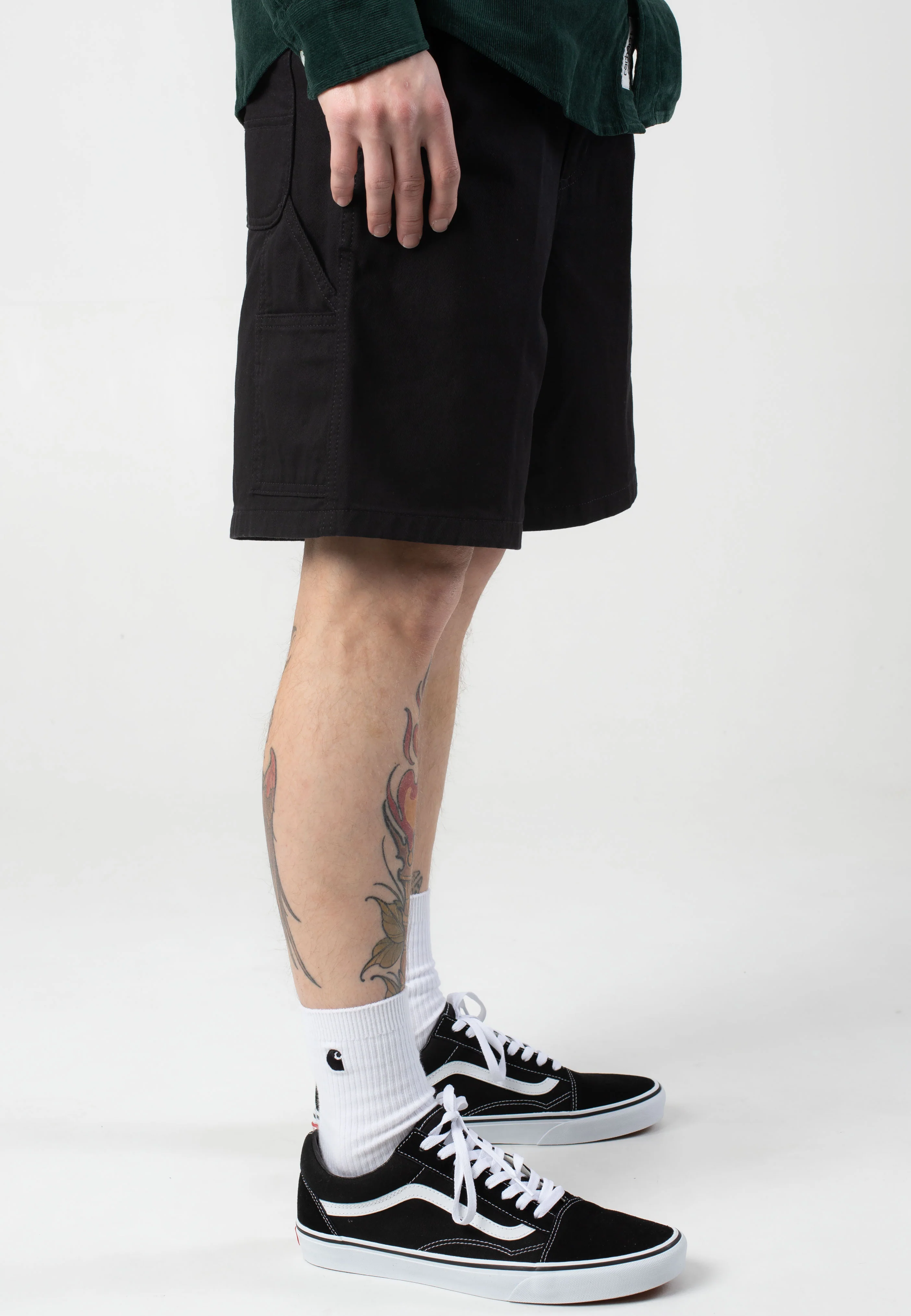 Drewe Rinsed Black - Shorts - Image 5