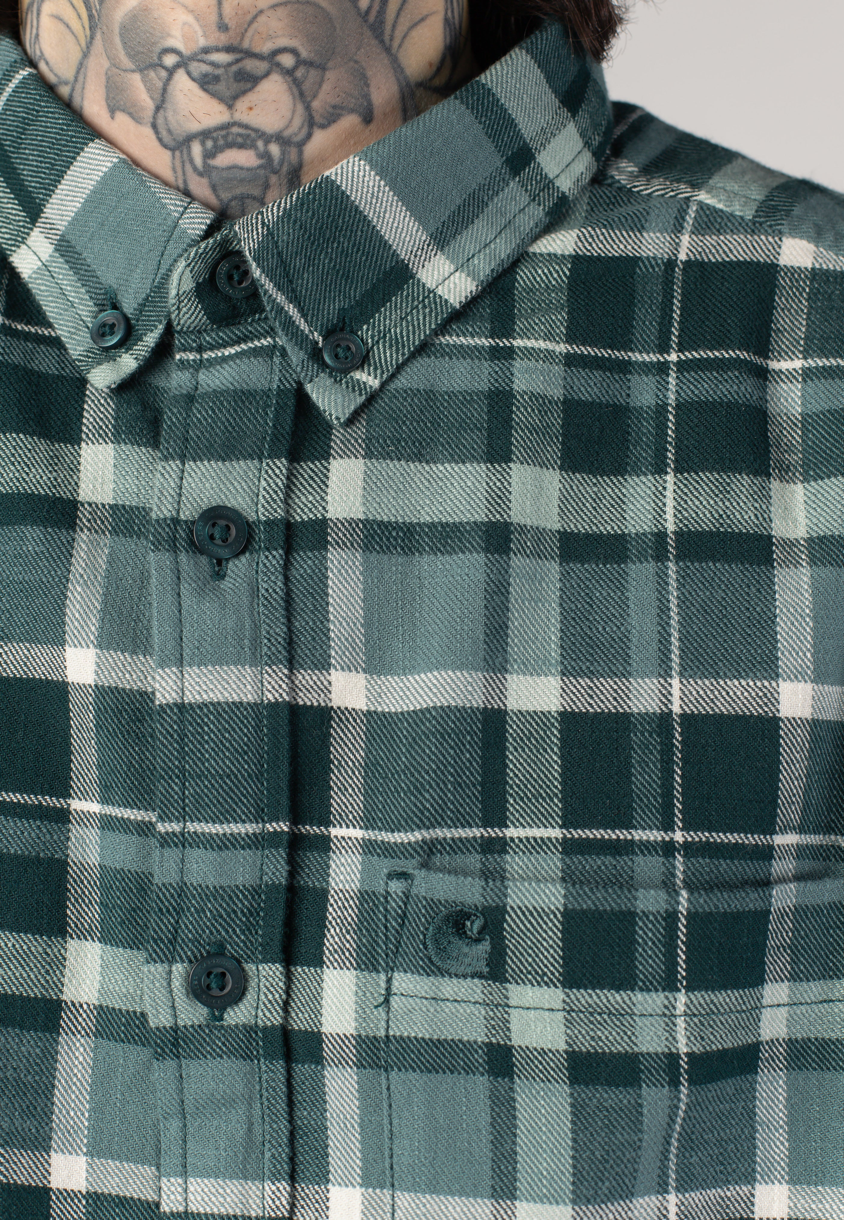 Fendrick Fendrick Check/Deep Lagoon - Shirt - Image 7