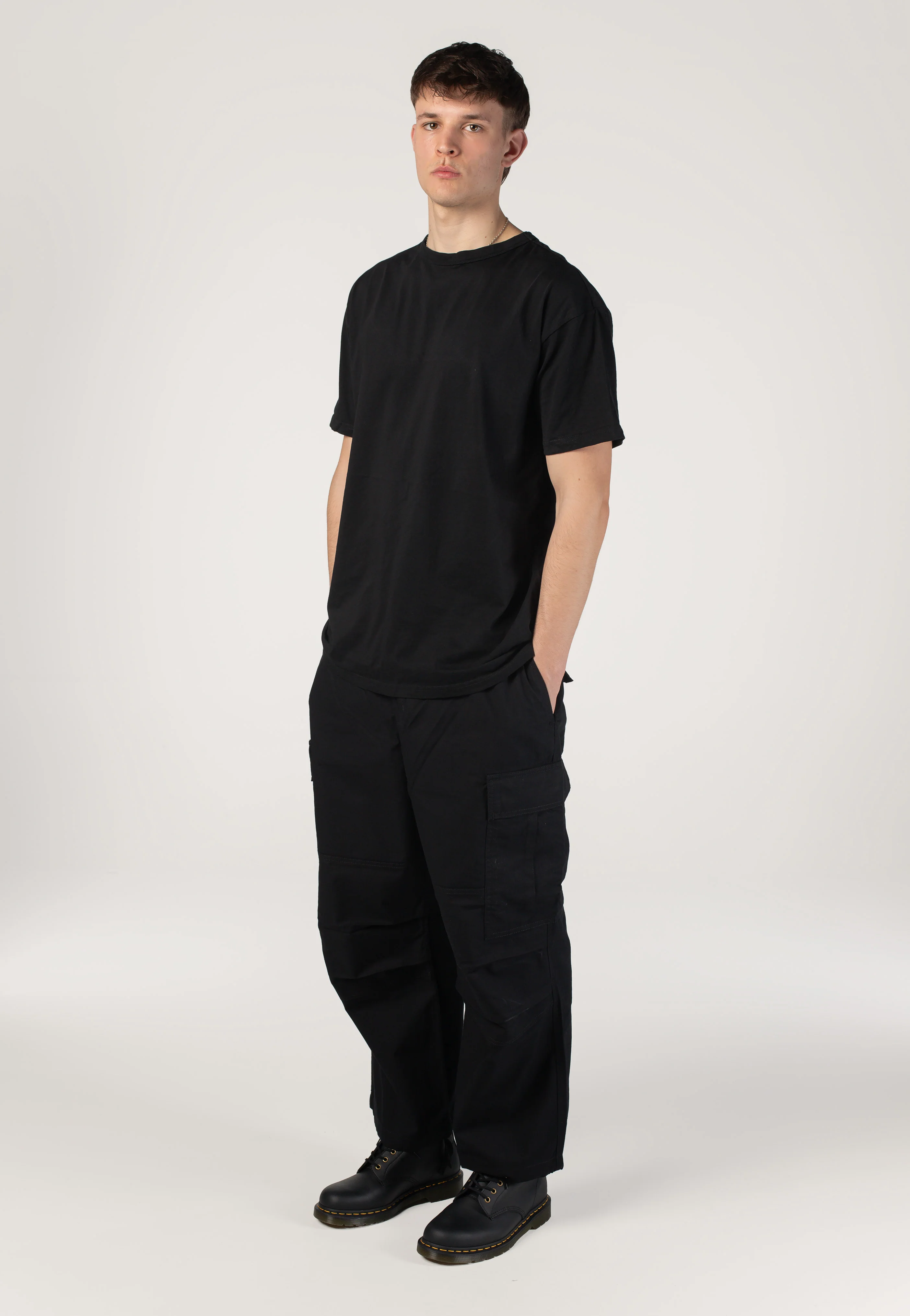 Jet Cargo Rinsed Black - Pants - Image 2