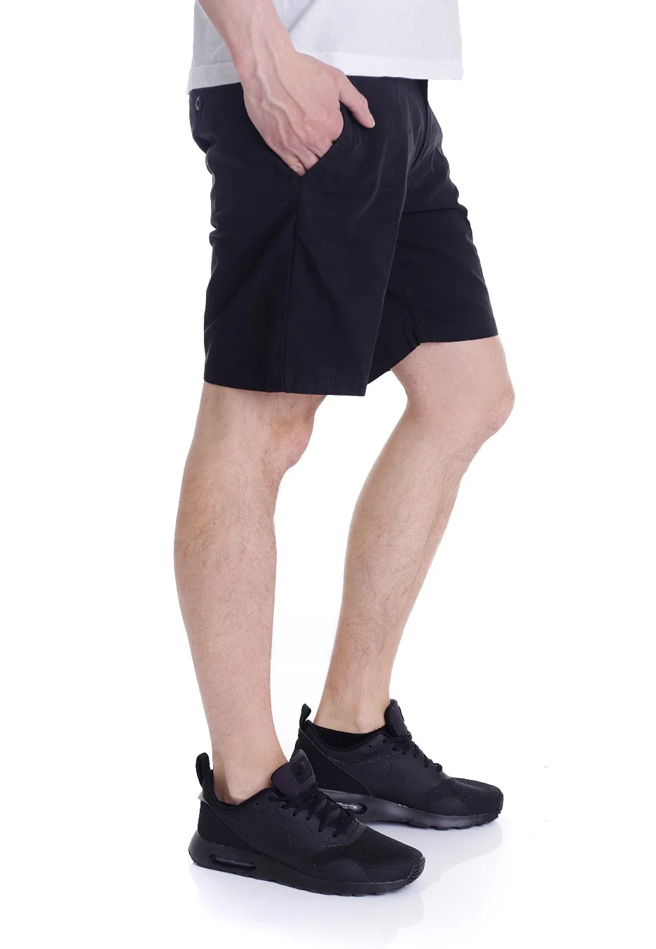 Johnson Midvale Twill Black Garment Dyed - Shorts - Image 2