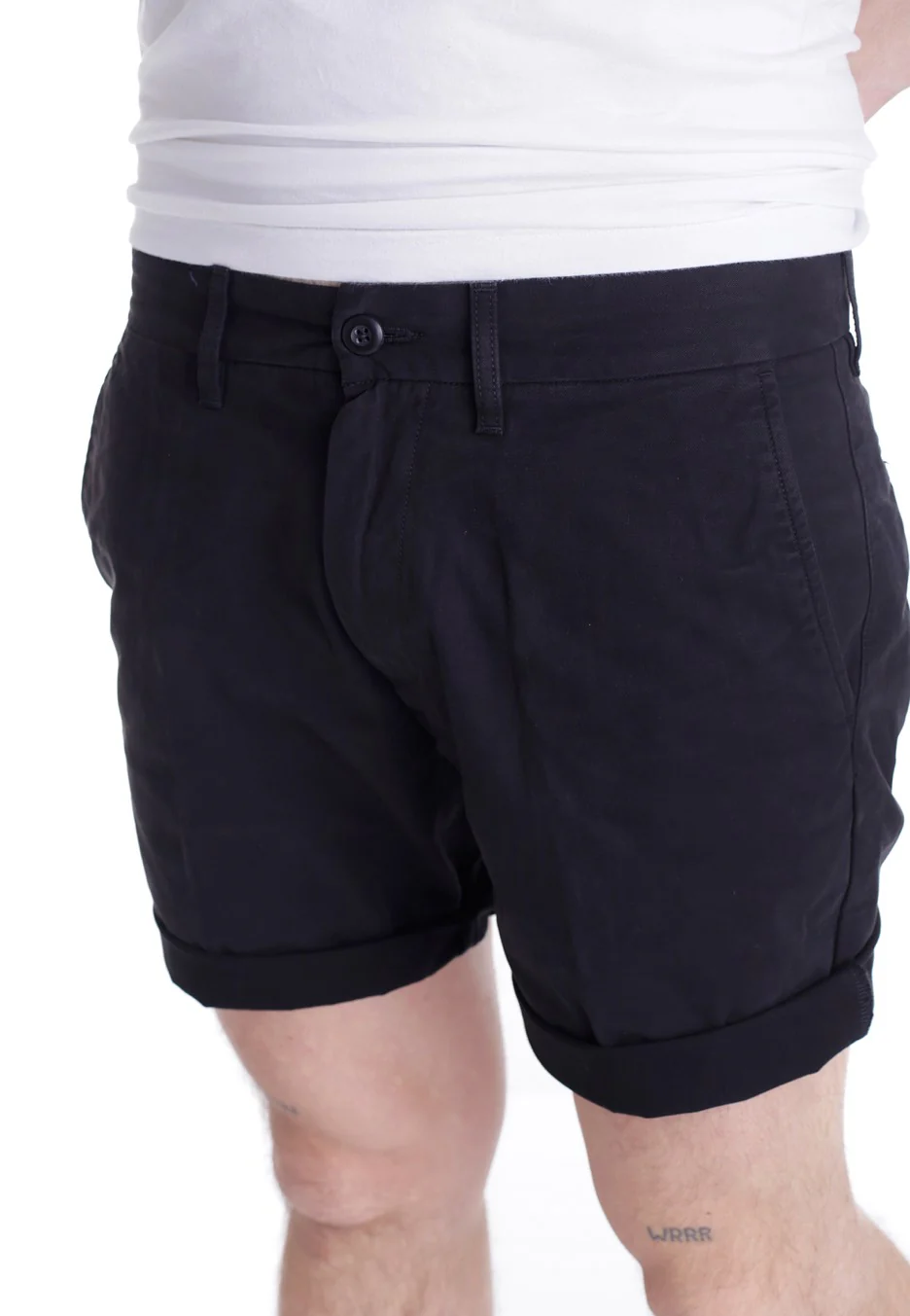 Johnson Midvale Twill Black Garment Dyed - Shorts - Image 5