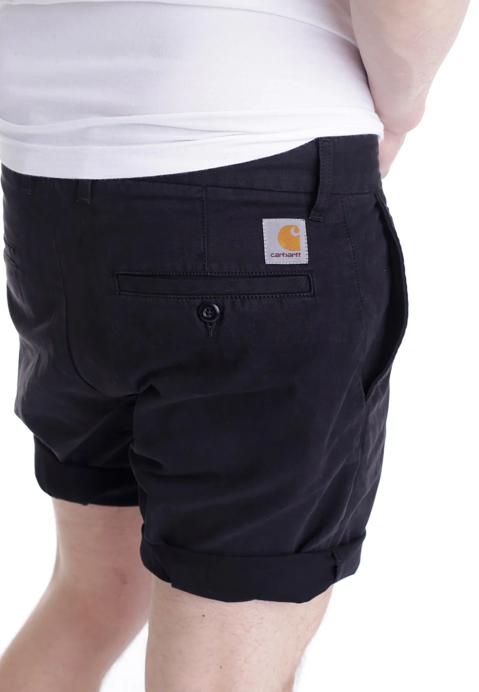 Johnson Midvale Twill Black Garment Dyed - Shorts - Image 6