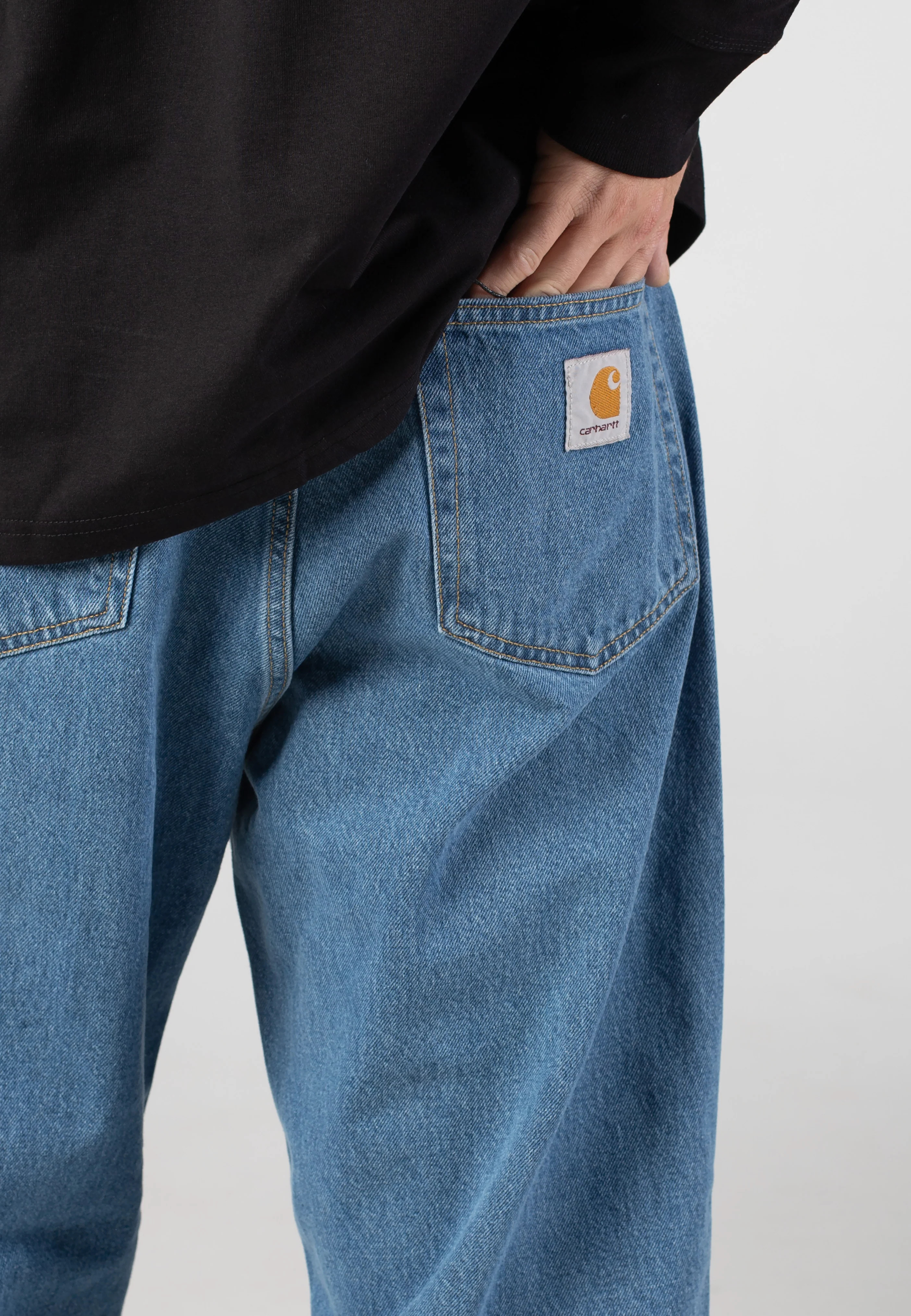 Landon Heavy Stone Wash Blue - Jeans - Image 4