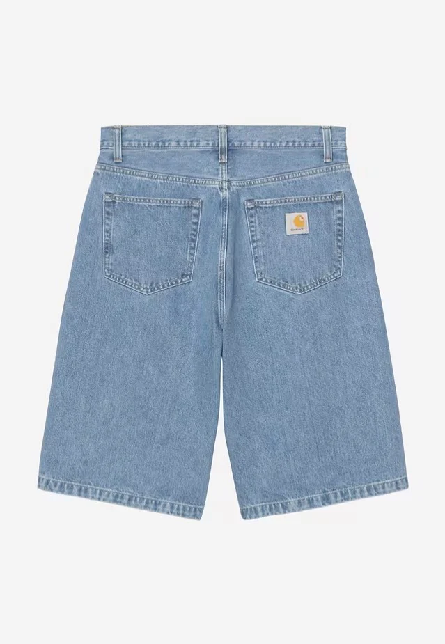 Landon Heavy Worn Bleached Blue - Shorts - Image 11