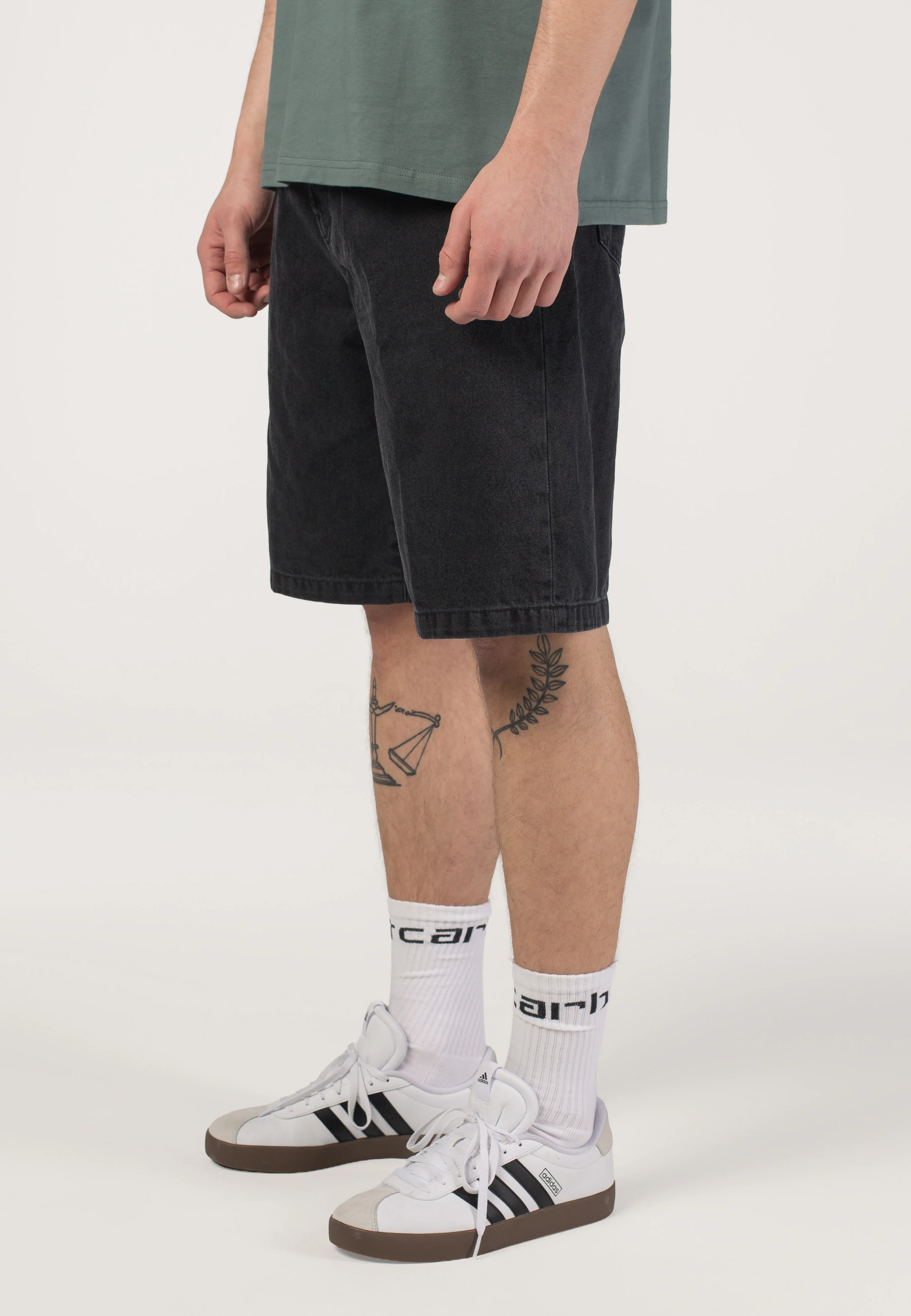 Landon Stone Washed Black - Shorts - Image 4
