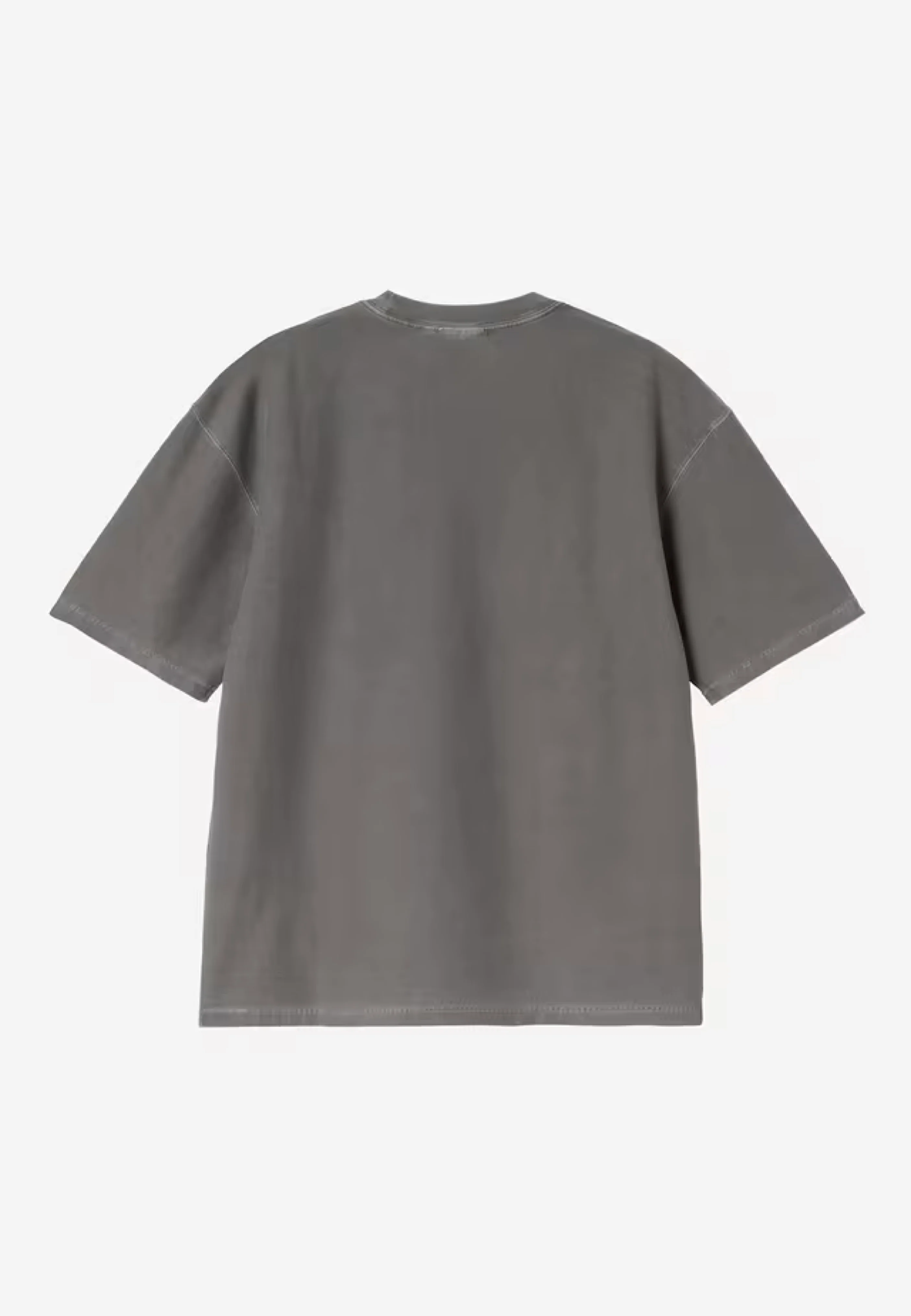 Loose Pocket Garment Dyed Black - T-Shirt - Image 5