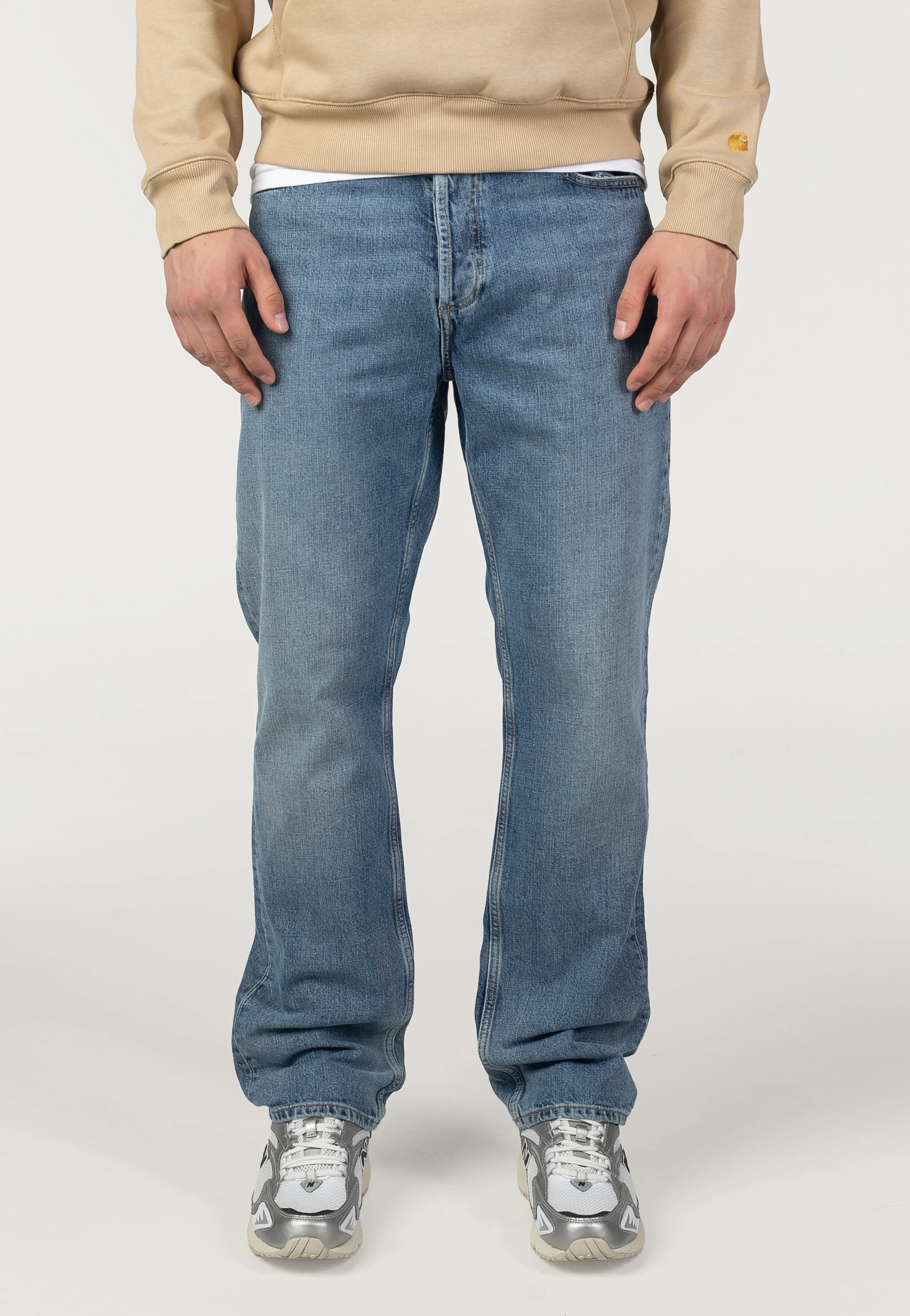 Marlow Worn Bleached Blue - Jeans