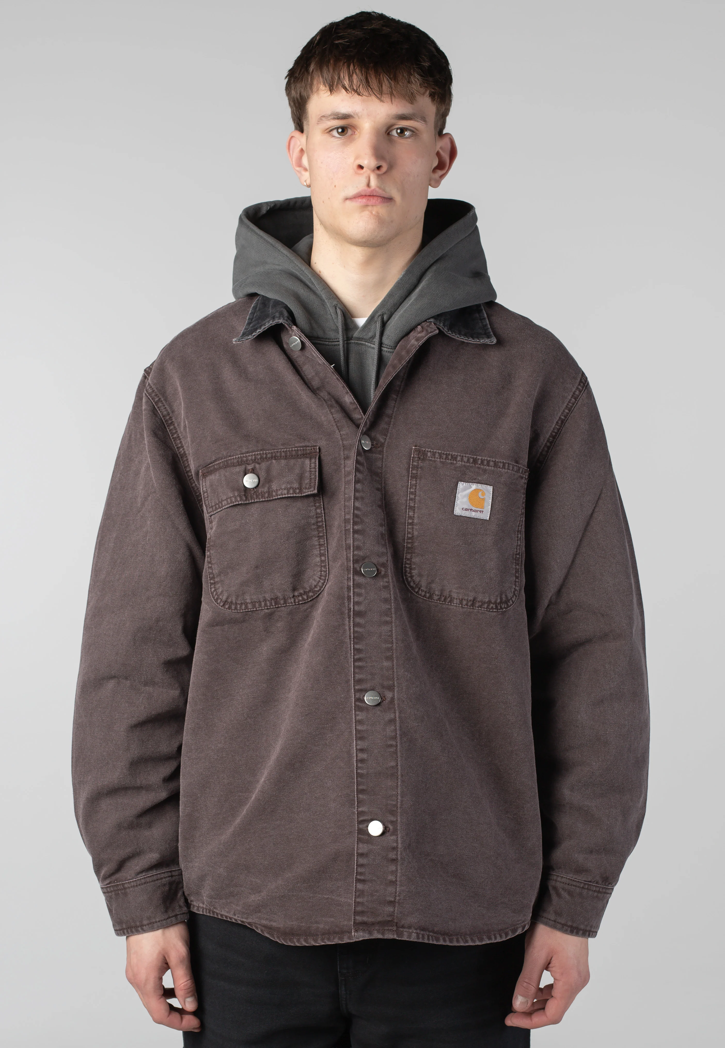 Mitch Dusky Canvas Palisander/Black - Jacket