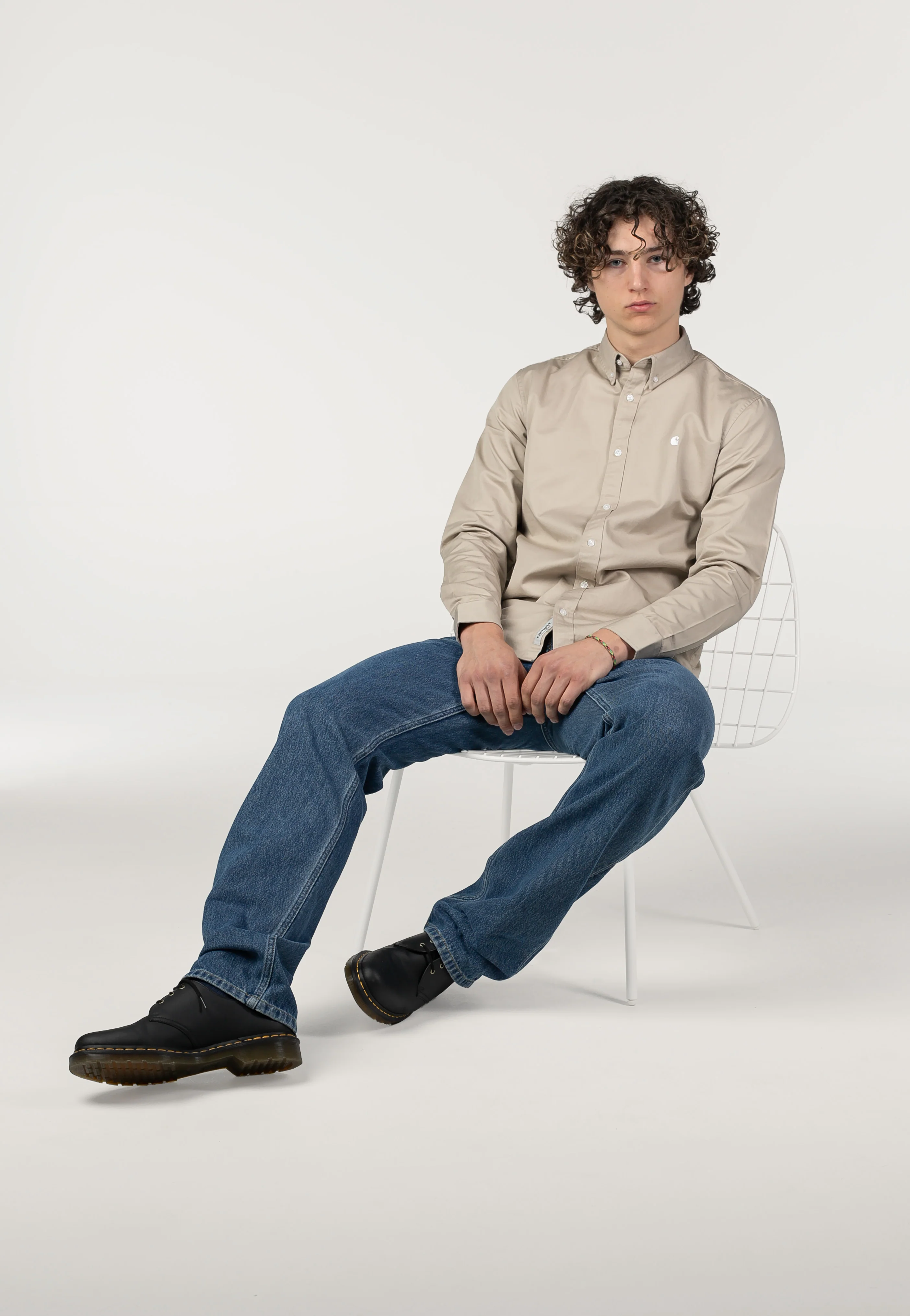 Nolan Heavy Stone Wash Blue - Jeans - Image 3
