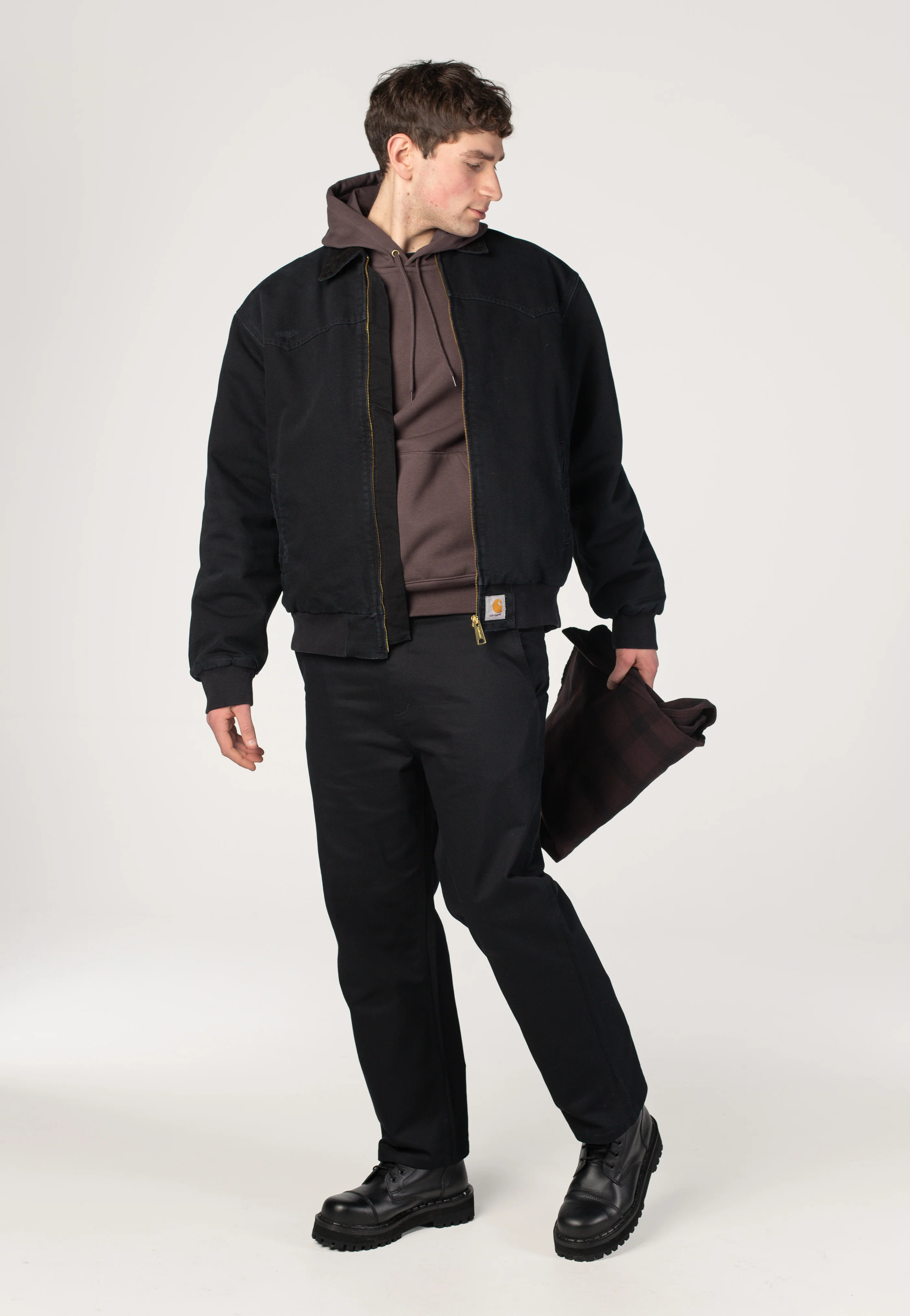 OG Santa Fe Grind Wash Black/Black - Jacket - Image 2