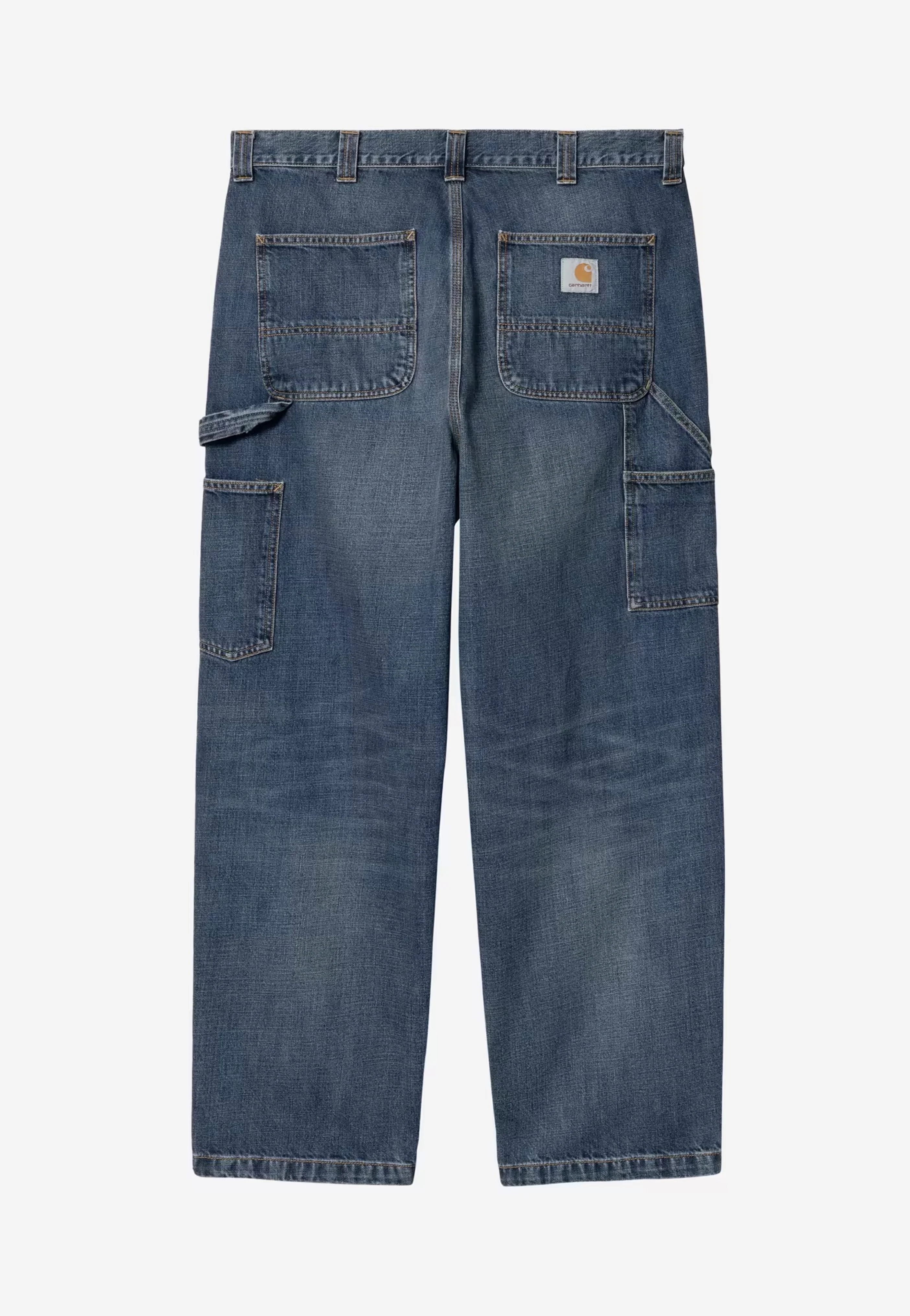 OG Single Knee Dark Used Wash Blue - Pants - Image 9