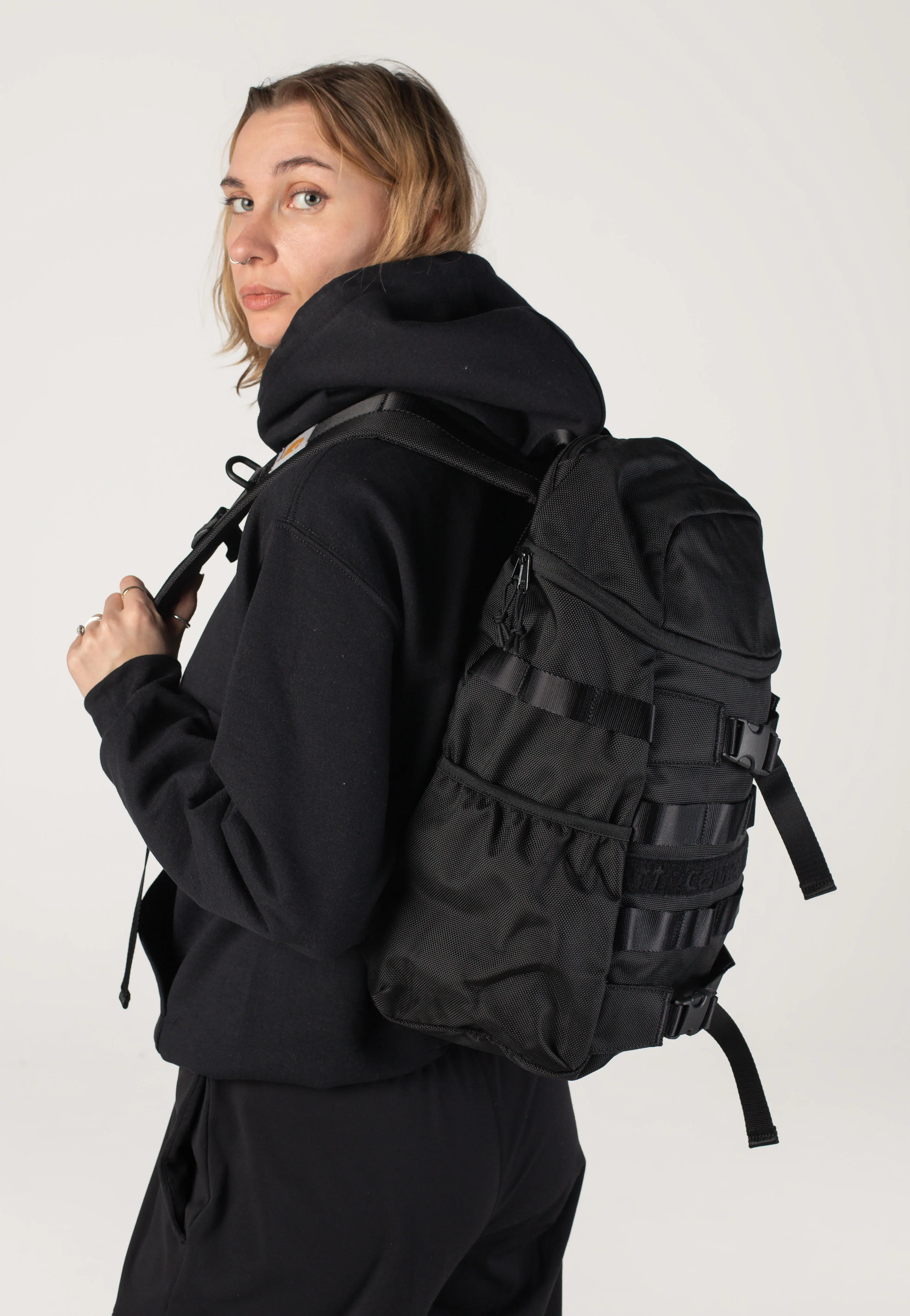 Prescott Black - Backpack - Image 5