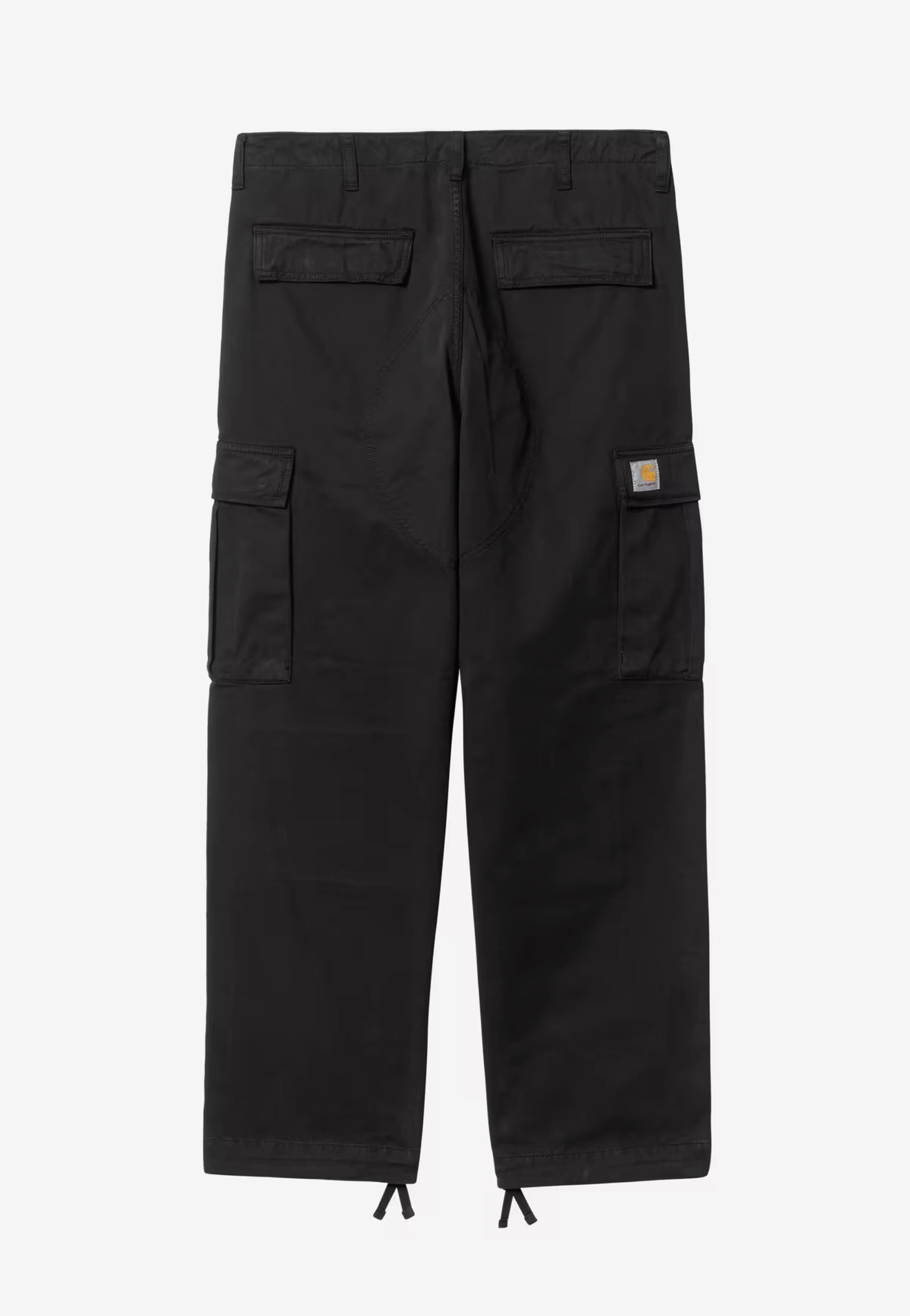 Regular Cargo Garment Dyed Black - Pants - Image 9
