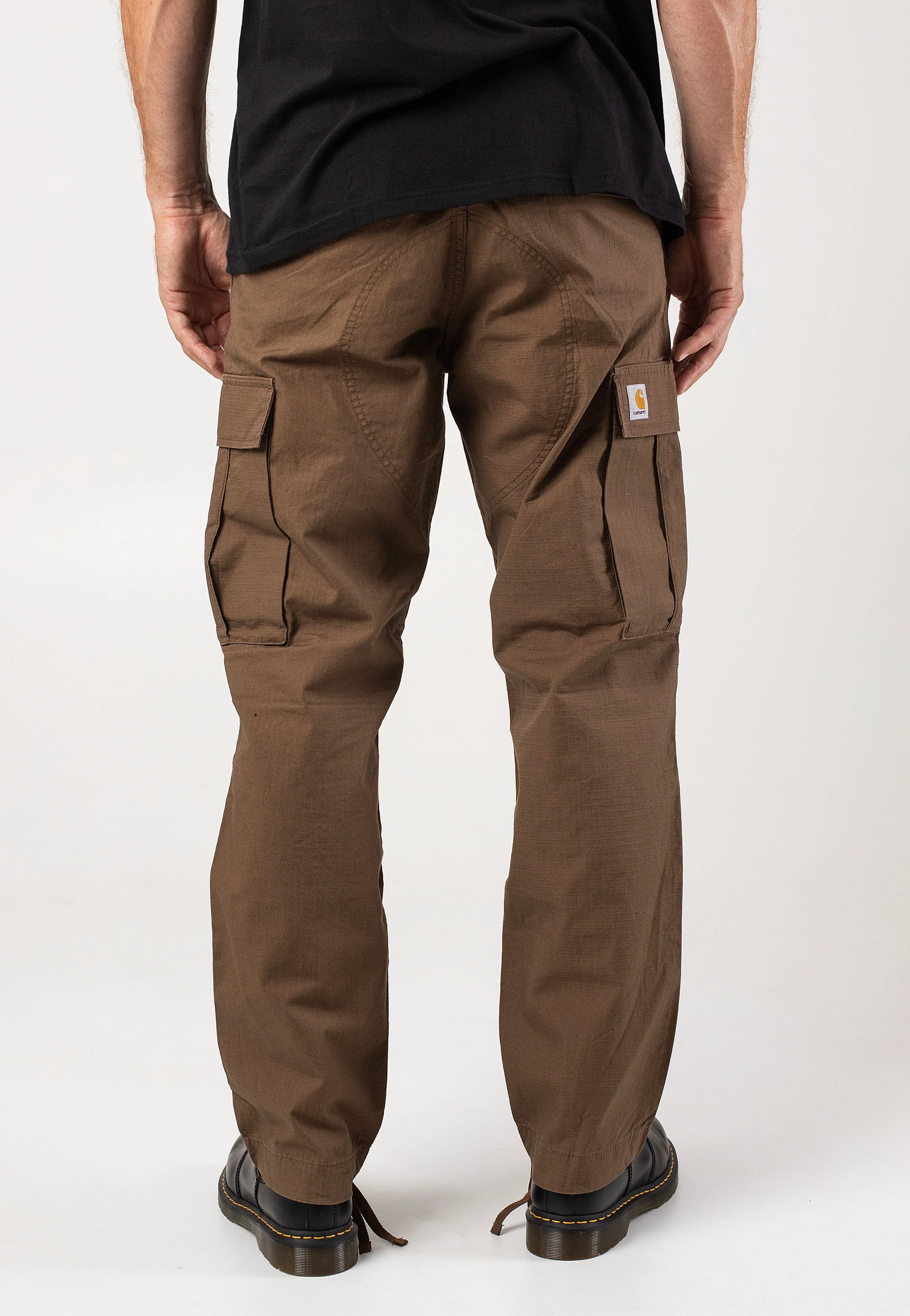 Regular Cargo Rinsed Chocolate - Pants - Image 5