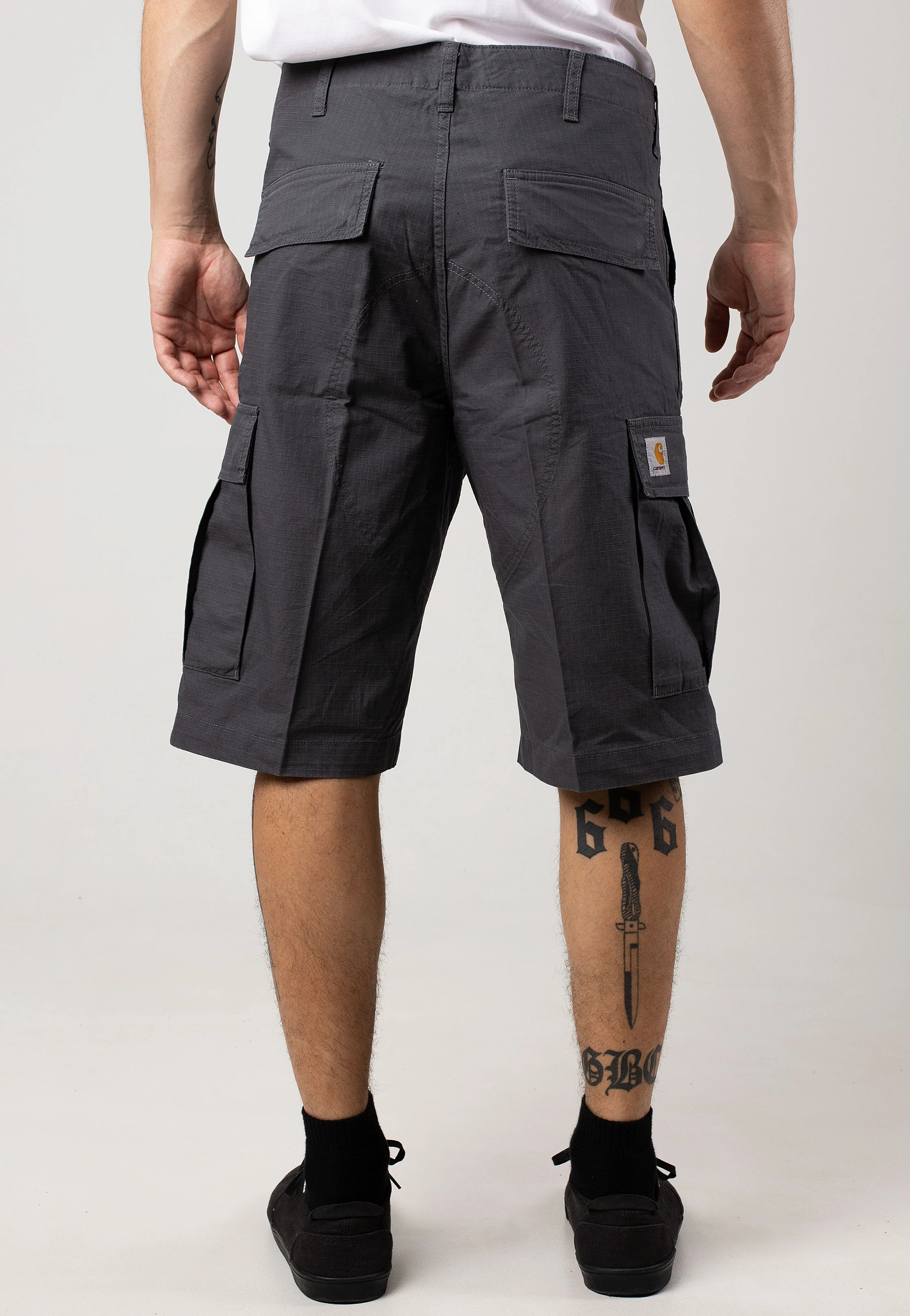 Regular Cargo Rinsed Graphite - Shorts - Image 3