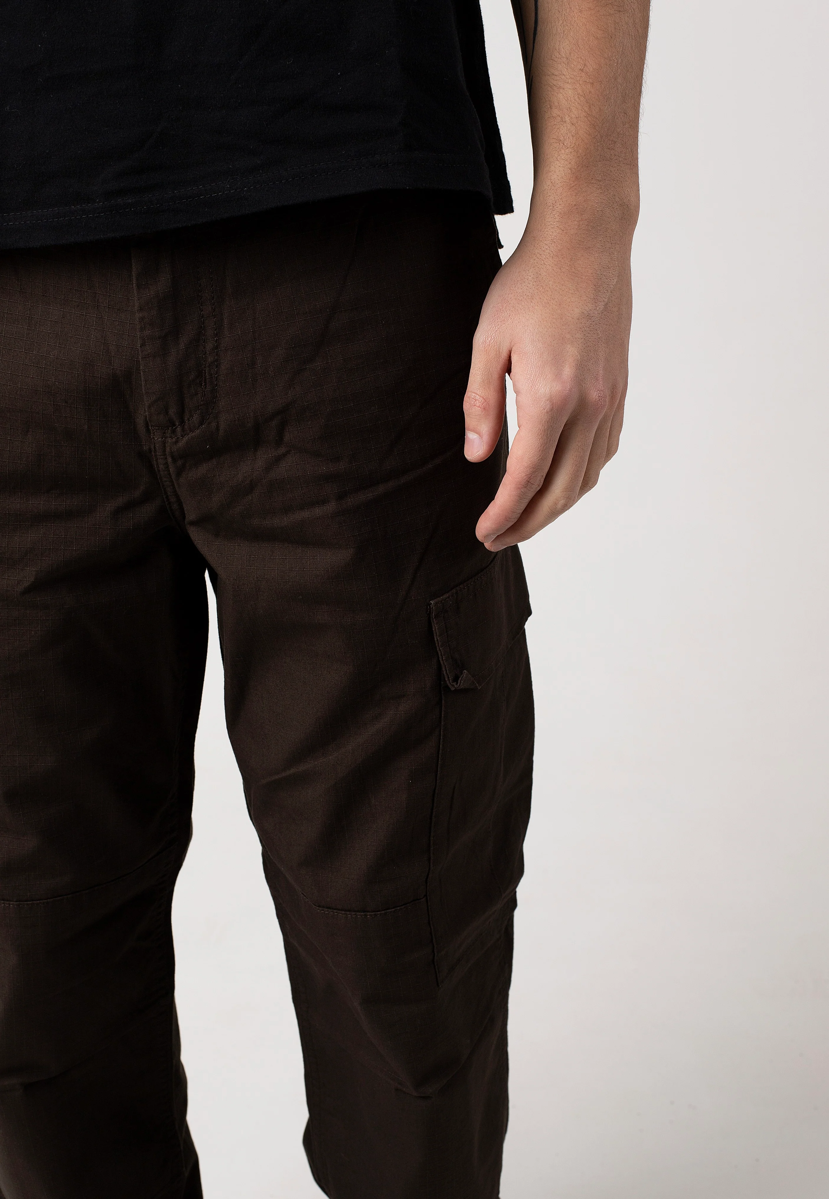 Regular Cargo Rinsed Tobacco - Pants - Image 7