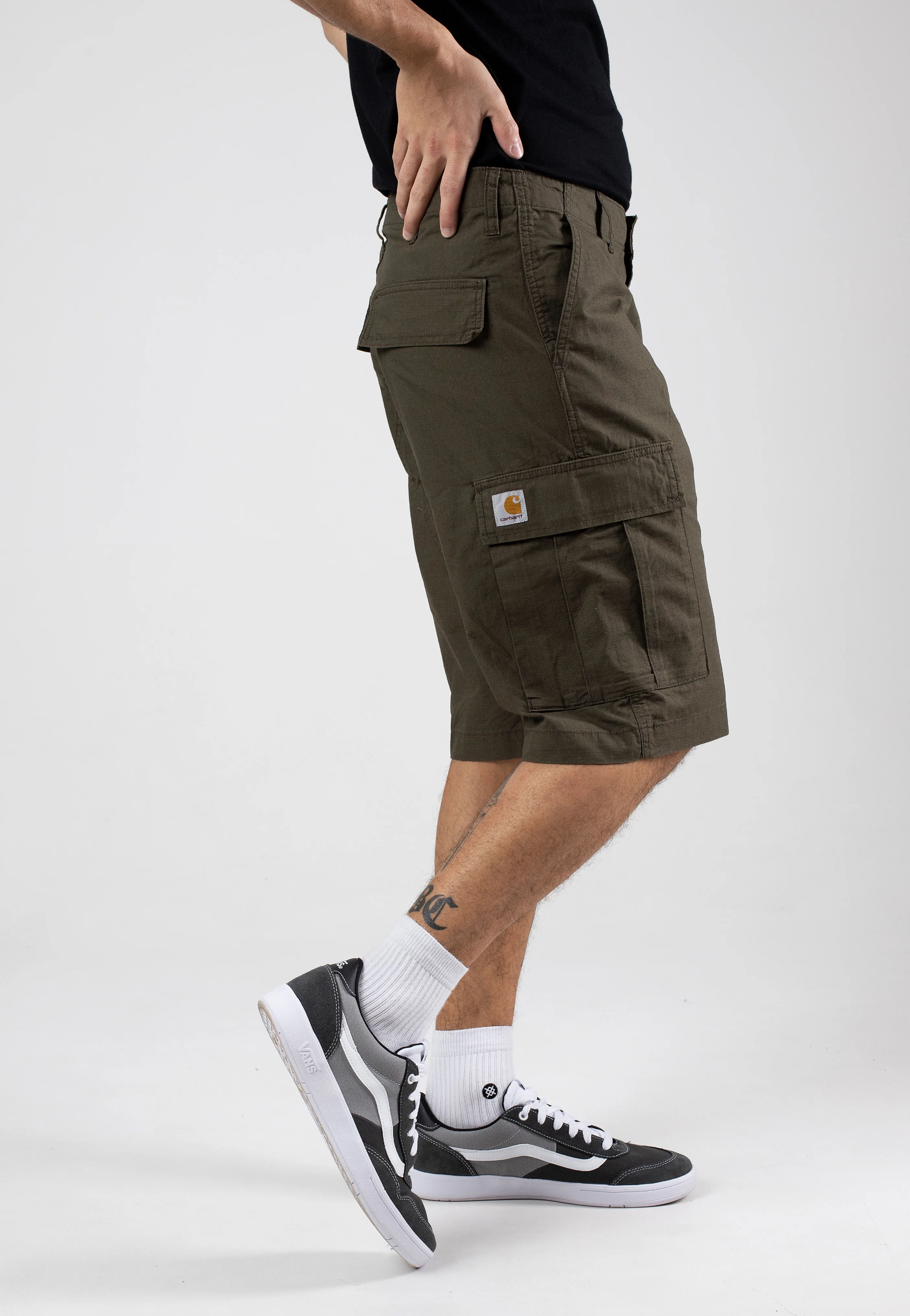 Regular Rinsed Cypress - Shorts - Image 2