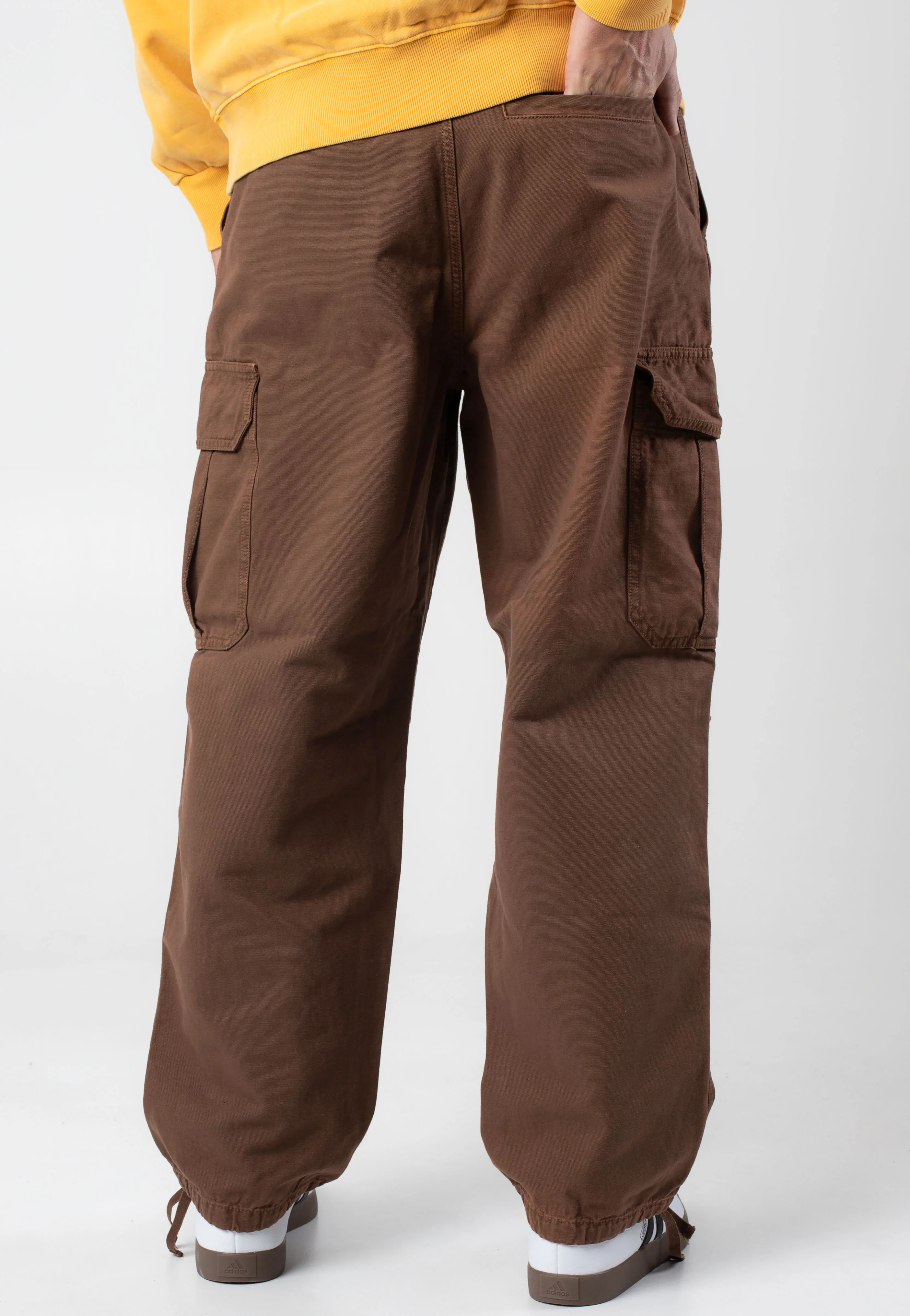 Stanton Cargo Stone Dyed Chocolate - Pants - Image 5