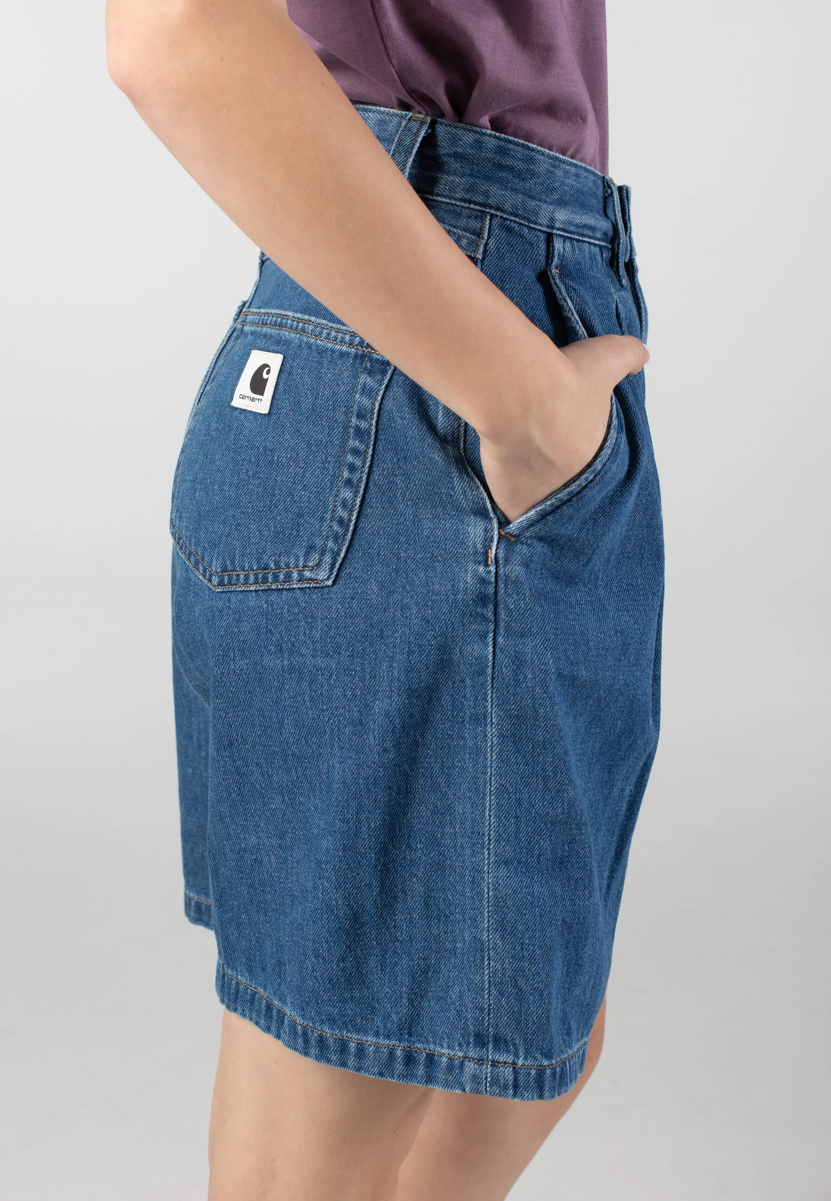 W' Alta Stone Washed Blue - Shorts - Image 5