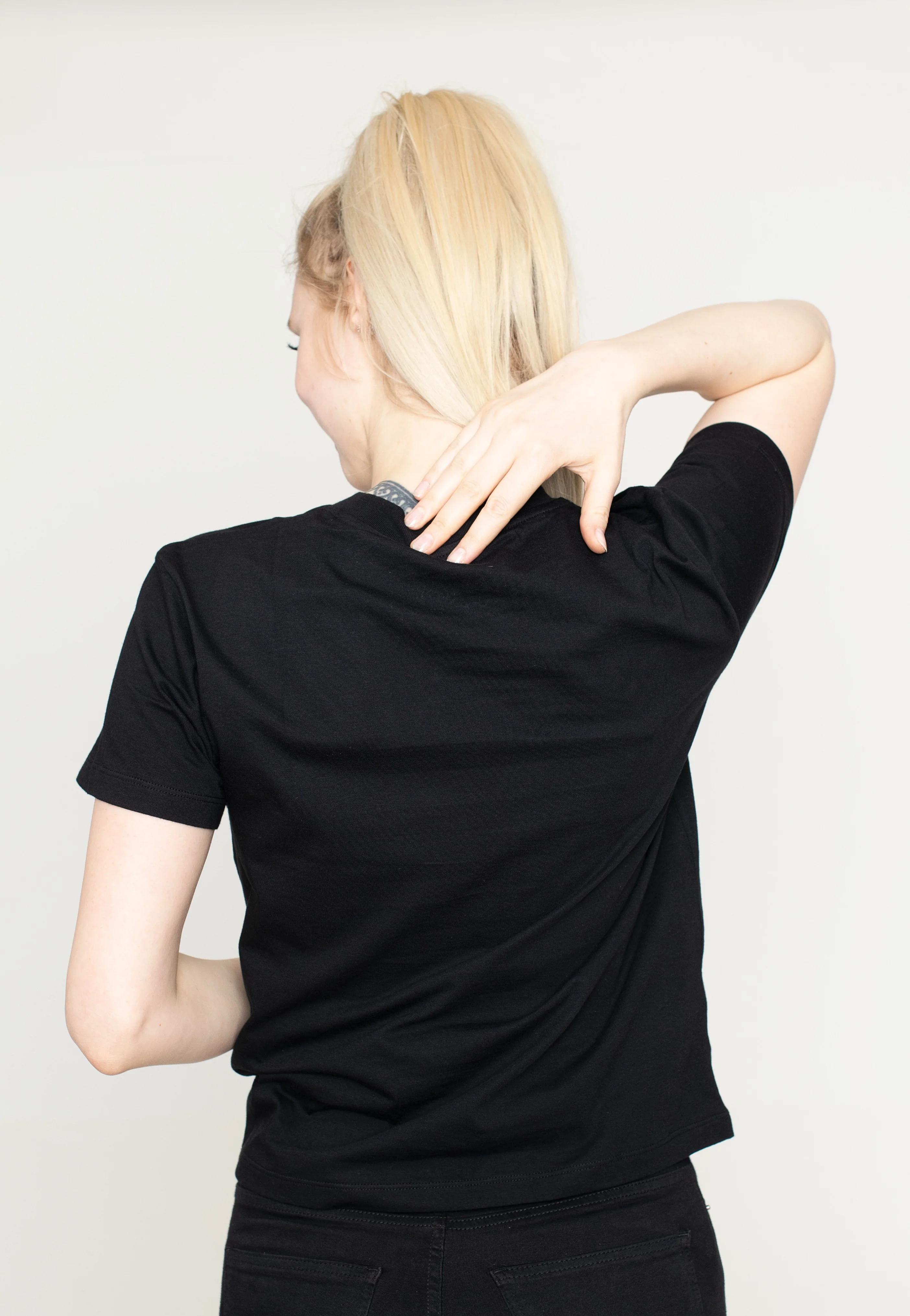 W' Babybrush FF T-S Black - T-Shirt - Image 2