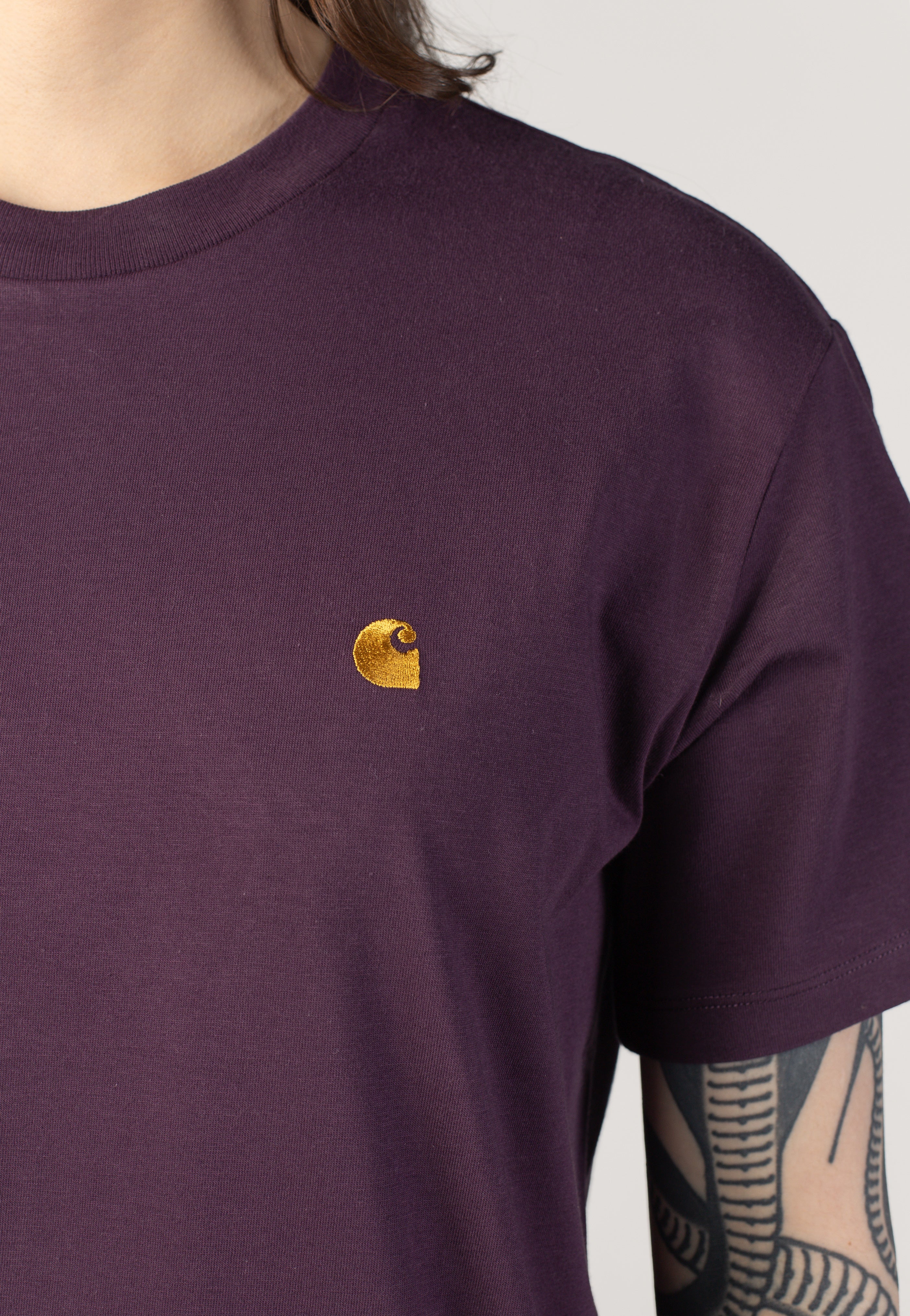 W' Chase Cozy Purple/Gold - T-Shirt - Image 4