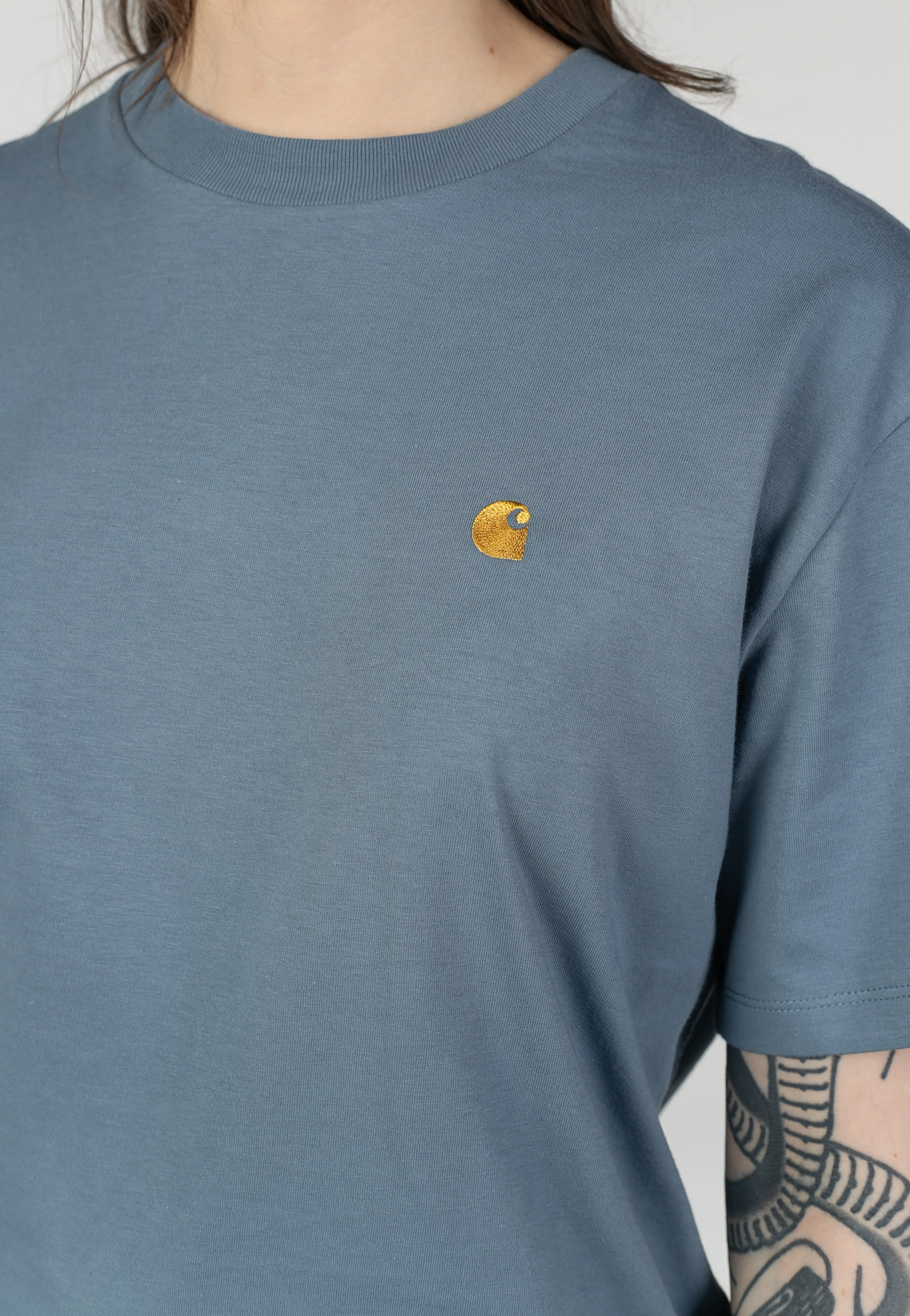 W' Chase Shady Blue/Gold - T-Shirt - Image 4