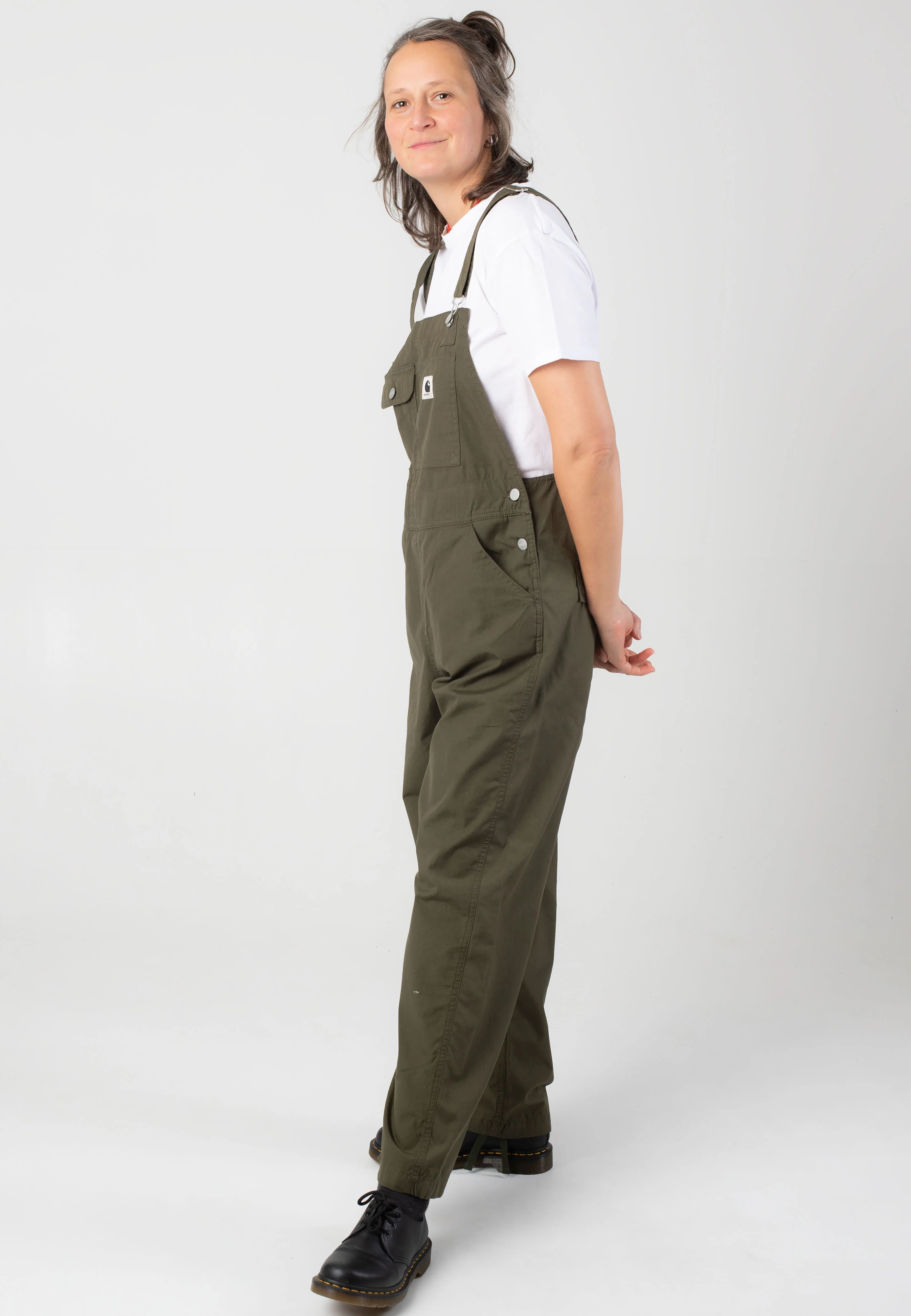 W' Harlington Bib Rinsed Turtle - Pants - Image 2