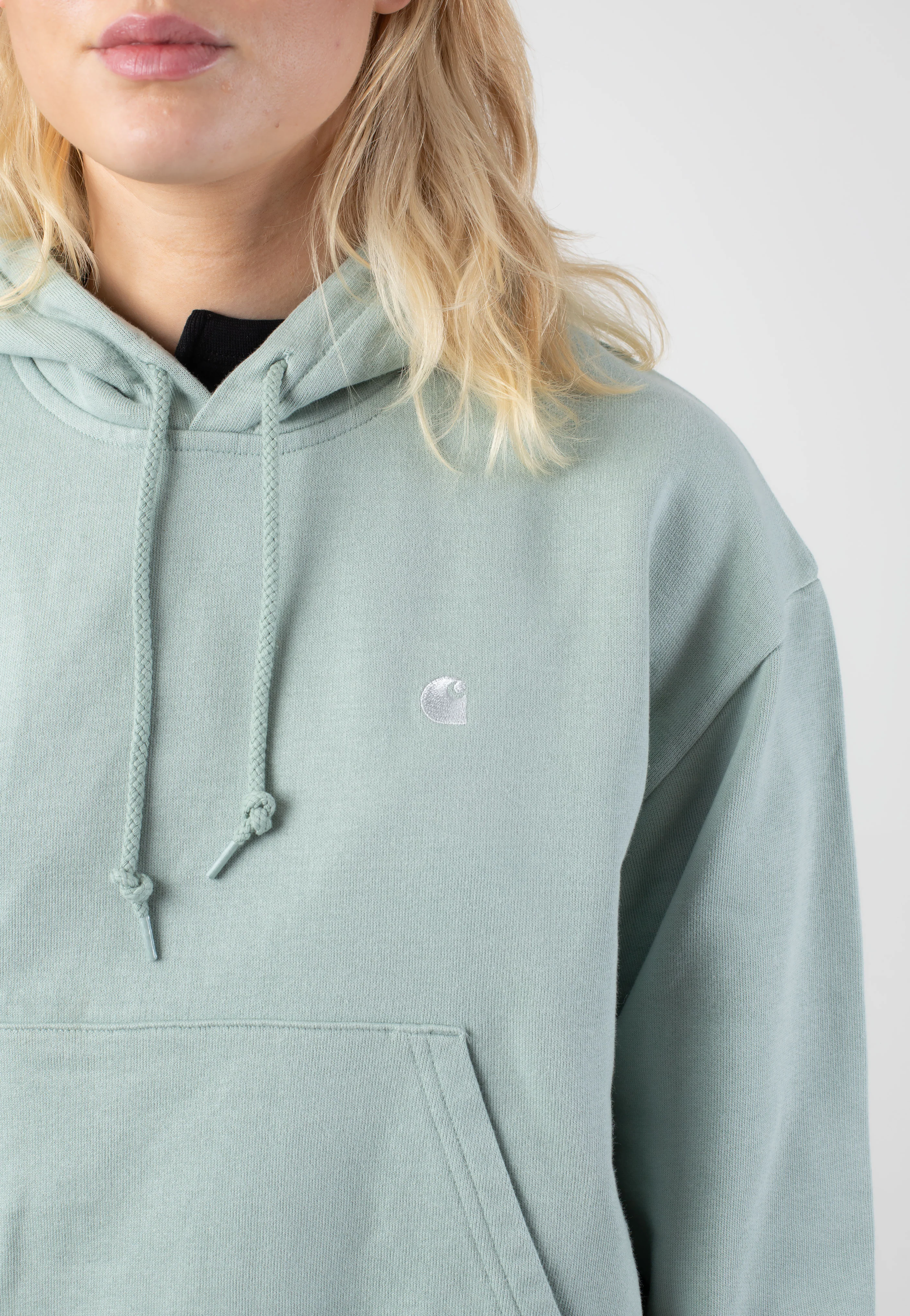 W' Hooded Casey Frosted Green/Silver - Hoodie - Image 4