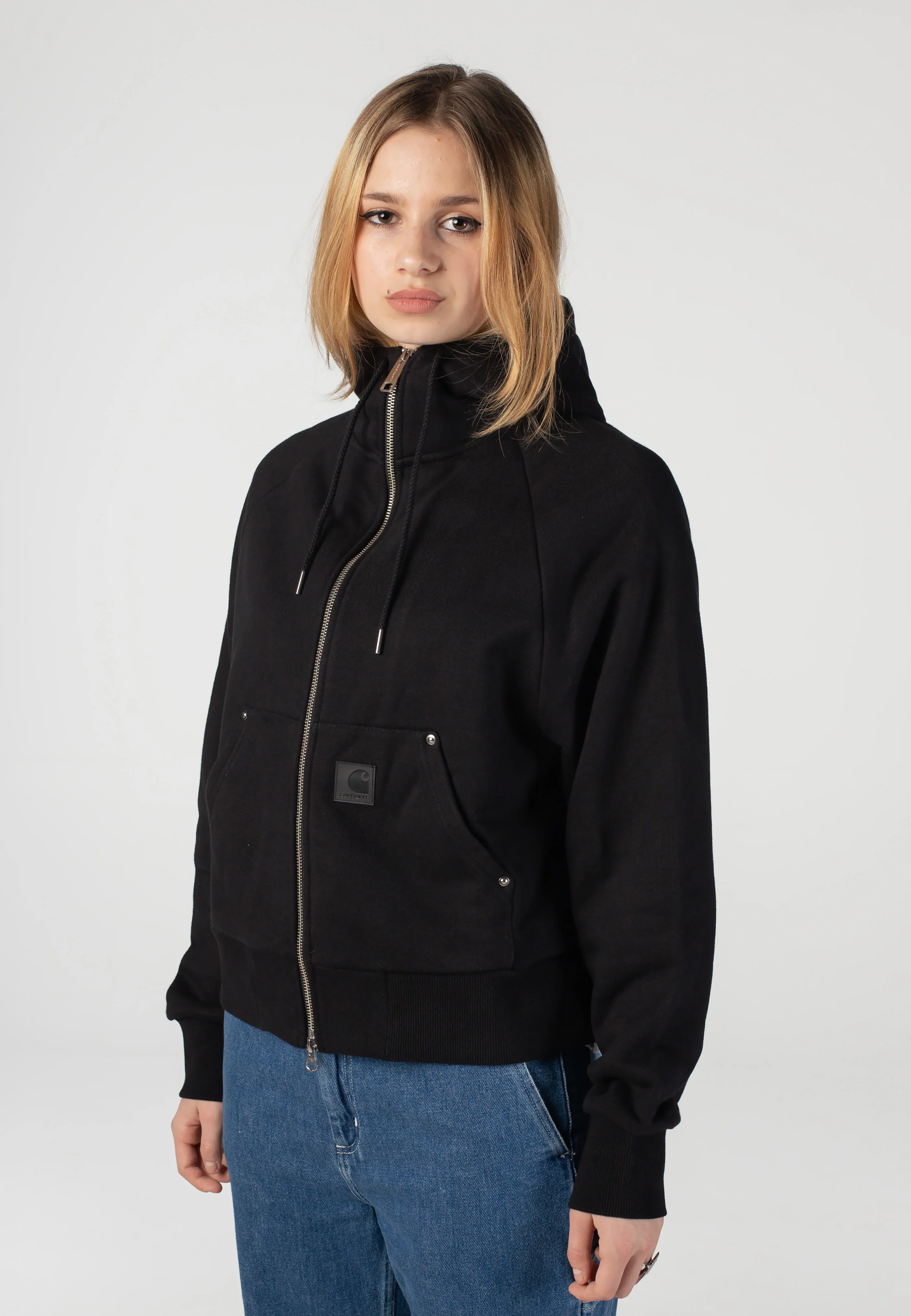 W' Hooded Eldon Black - Jacket - Image 7