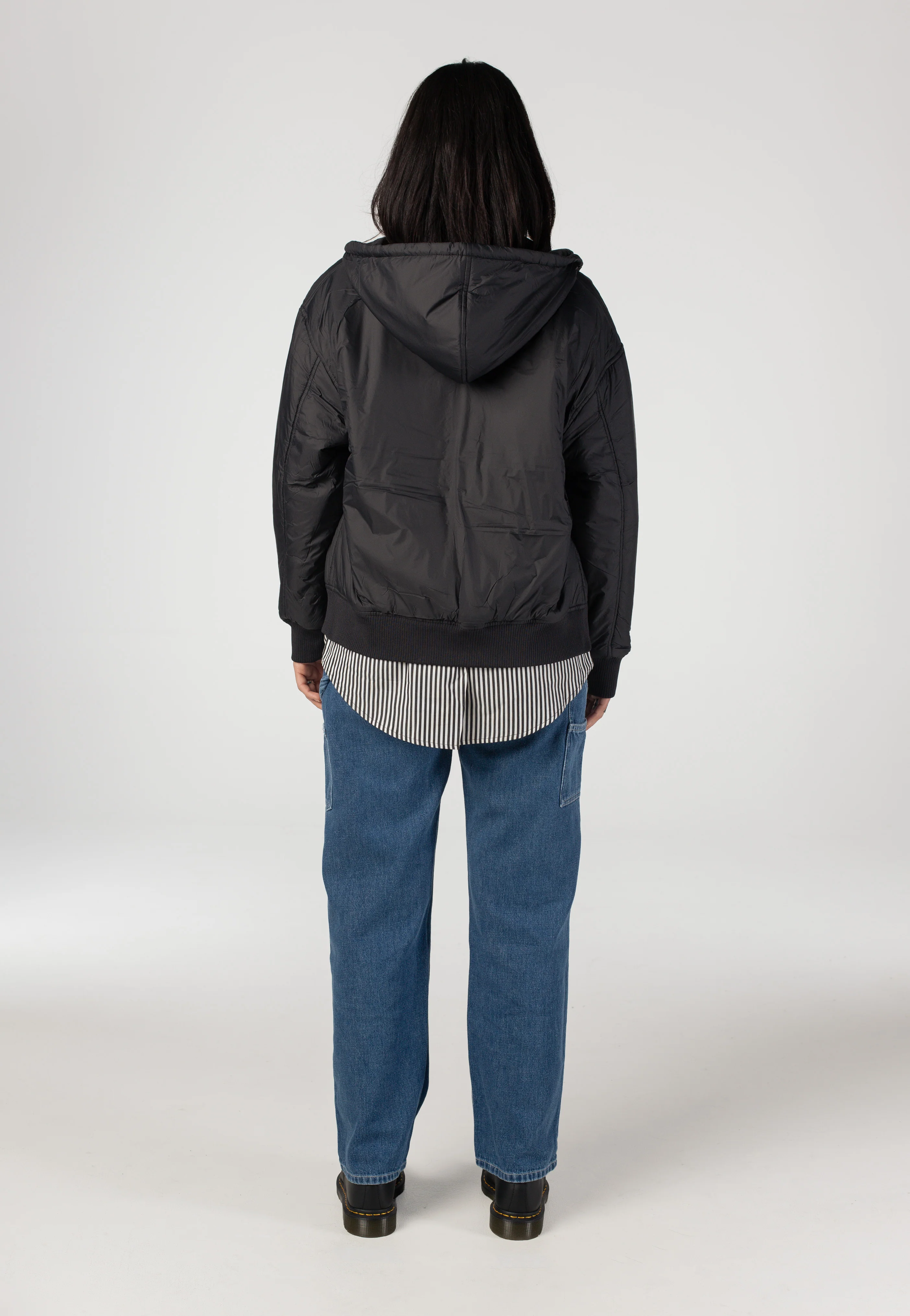 W' Hooded Gadd Black - Jacket - Image 5