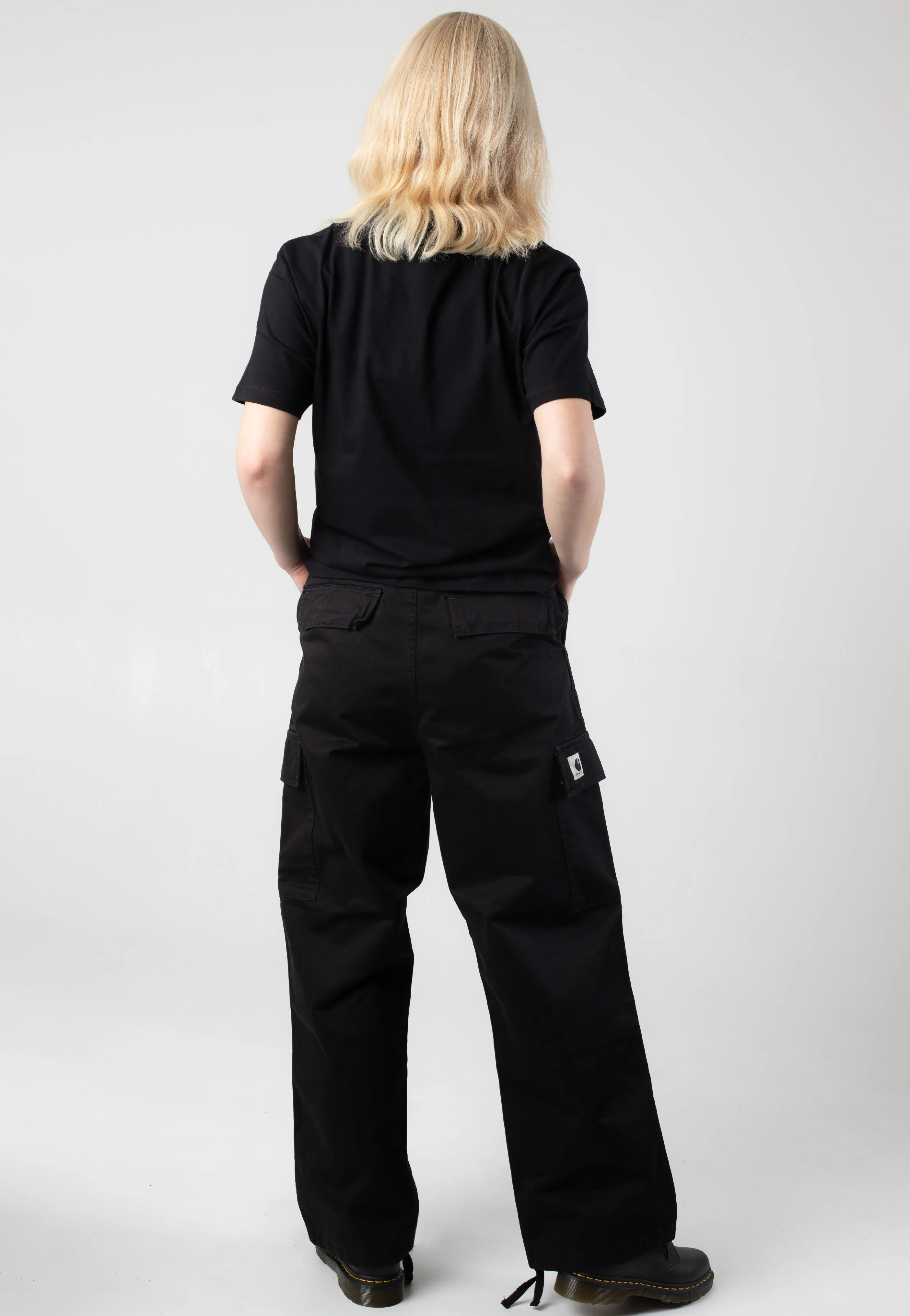 W' Kingston Stone Washed Black - Pants - Image 3