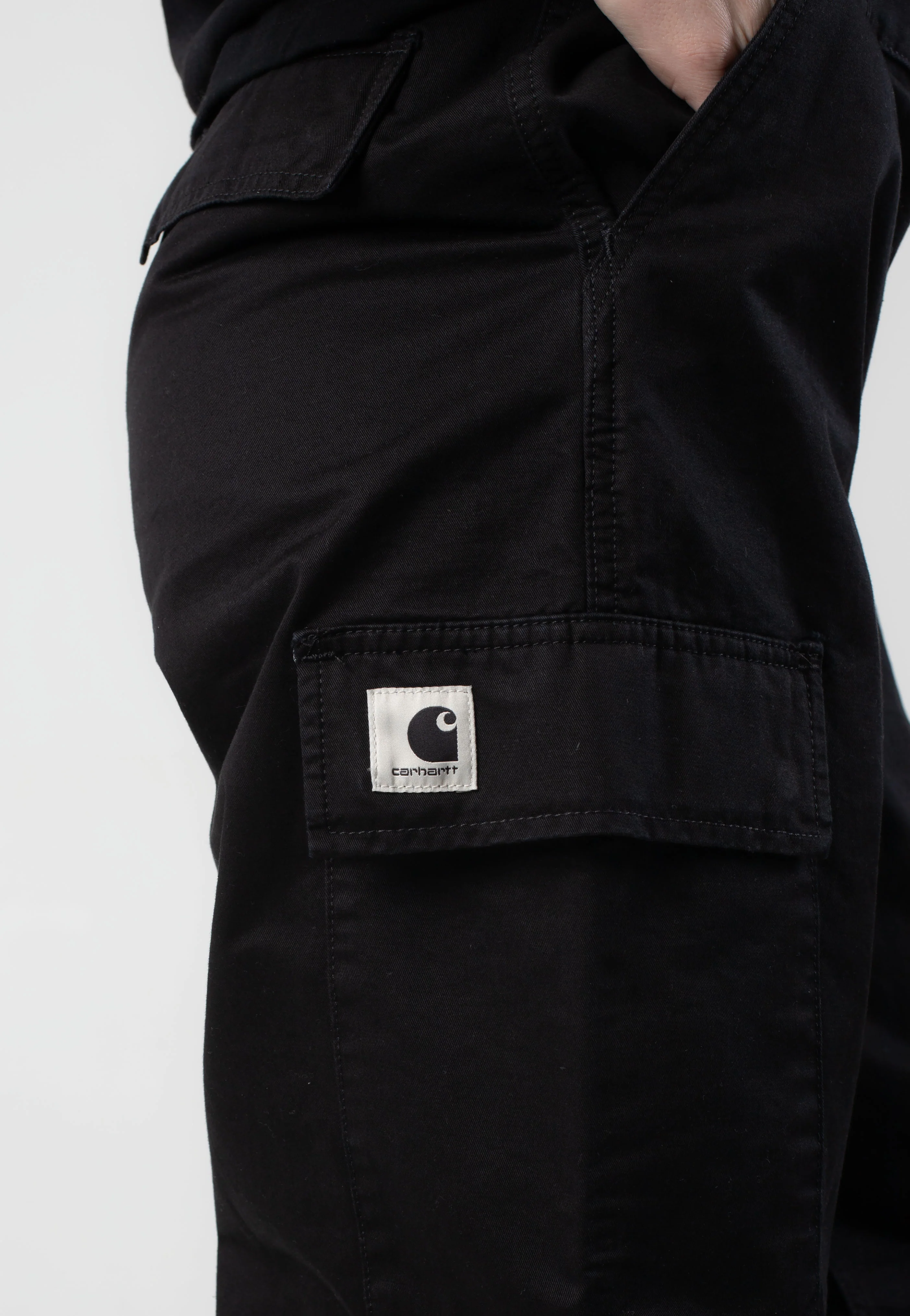 W' Kingston Stone Washed Black - Pants - Image 6