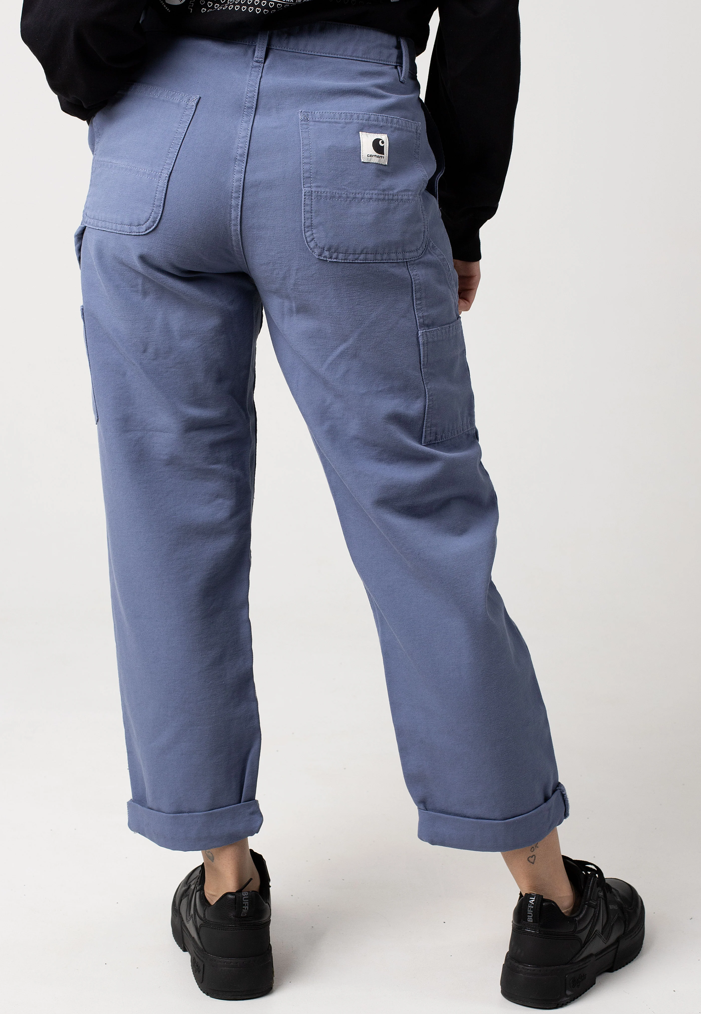W' Pierce Aged Canvas Bay Blue - Pants - Image 7