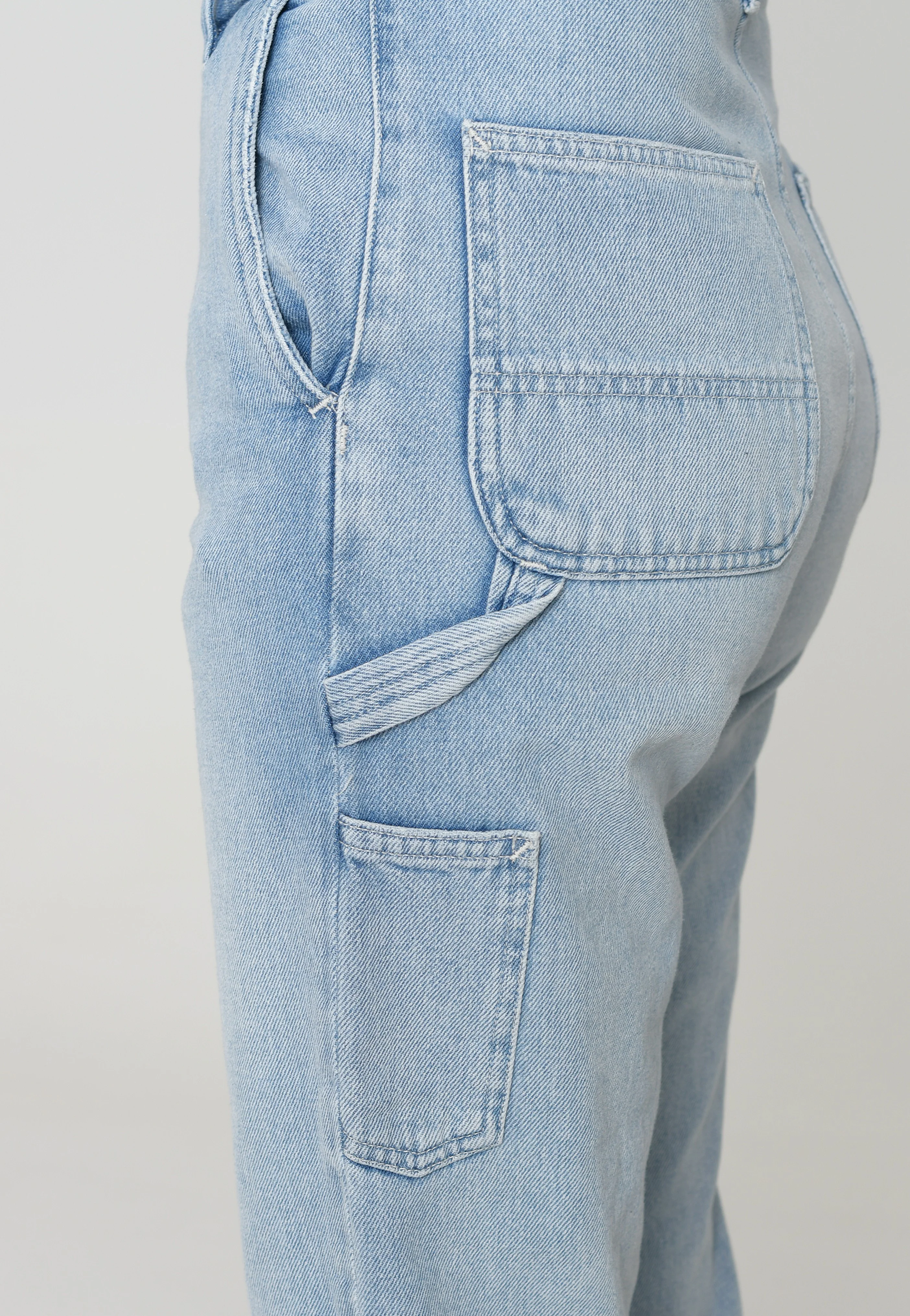 W' Pierce Light Stone Washed Blue - Jeans - Image 5