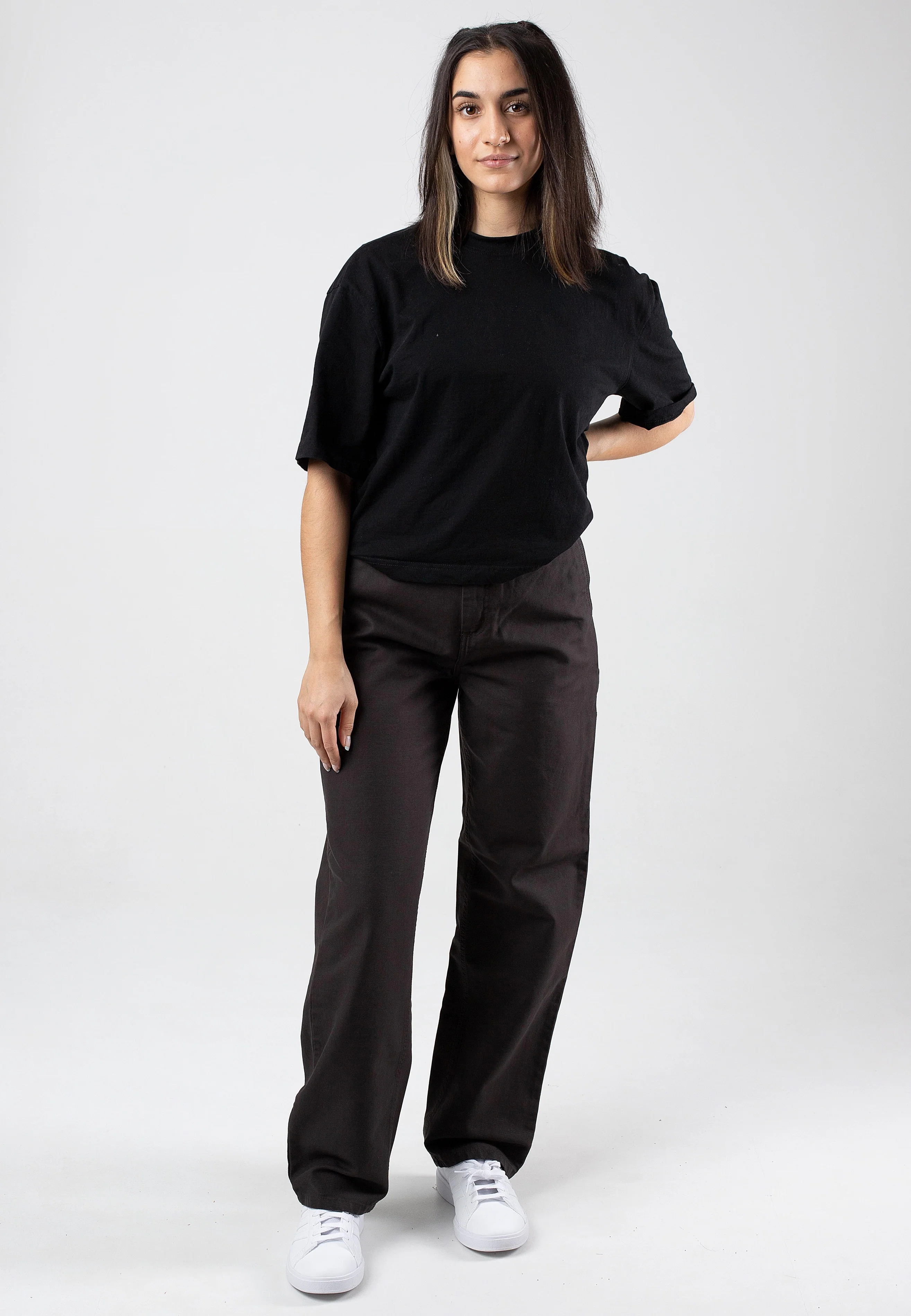 W' Pierce Straight Rinsed Tobacco - Pants - Image 6