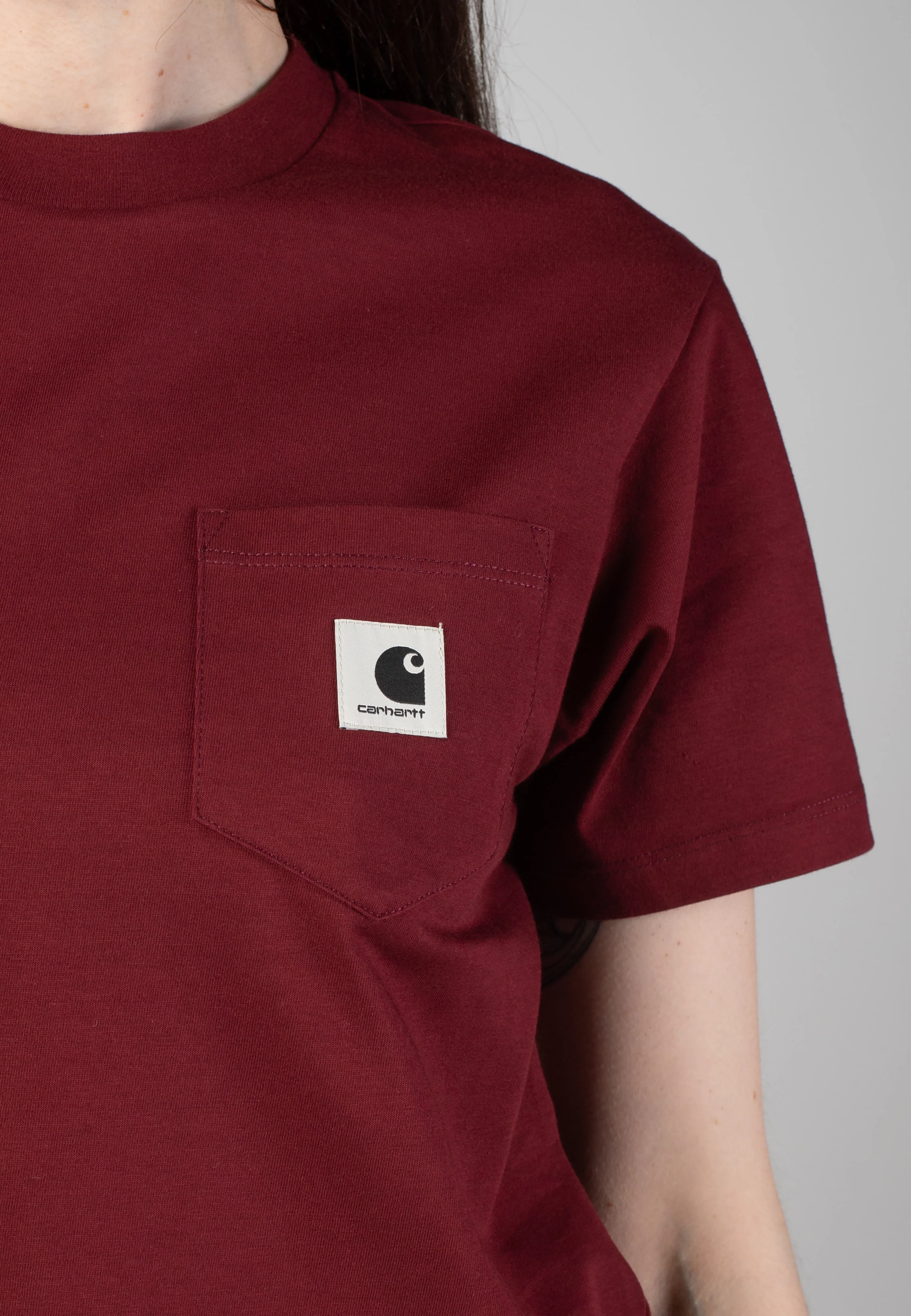 W' Pocket Marsala - T-Shirt - Image 3