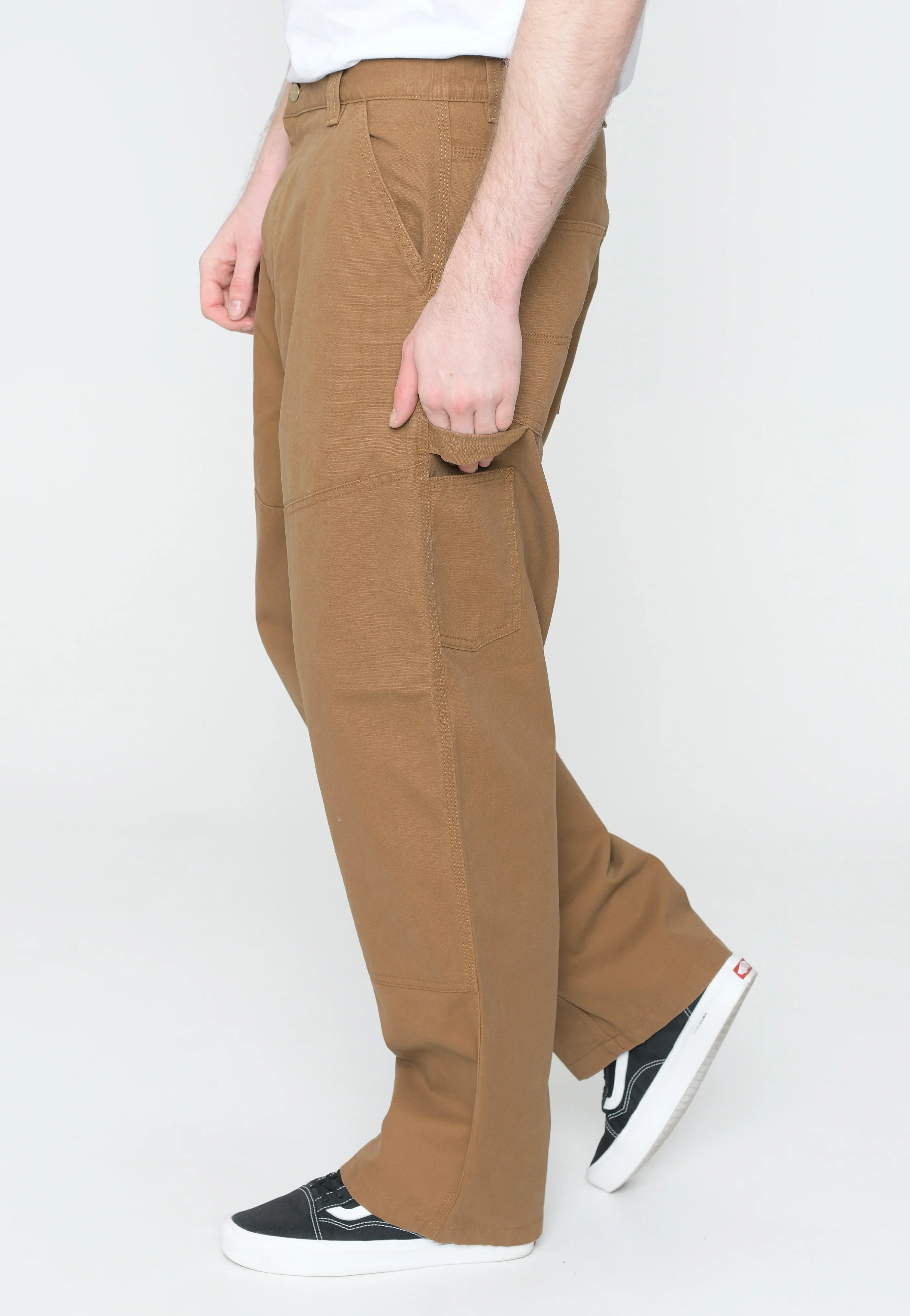 Wide Panel Rinsed Hamilton Brown - Pants - Image 2