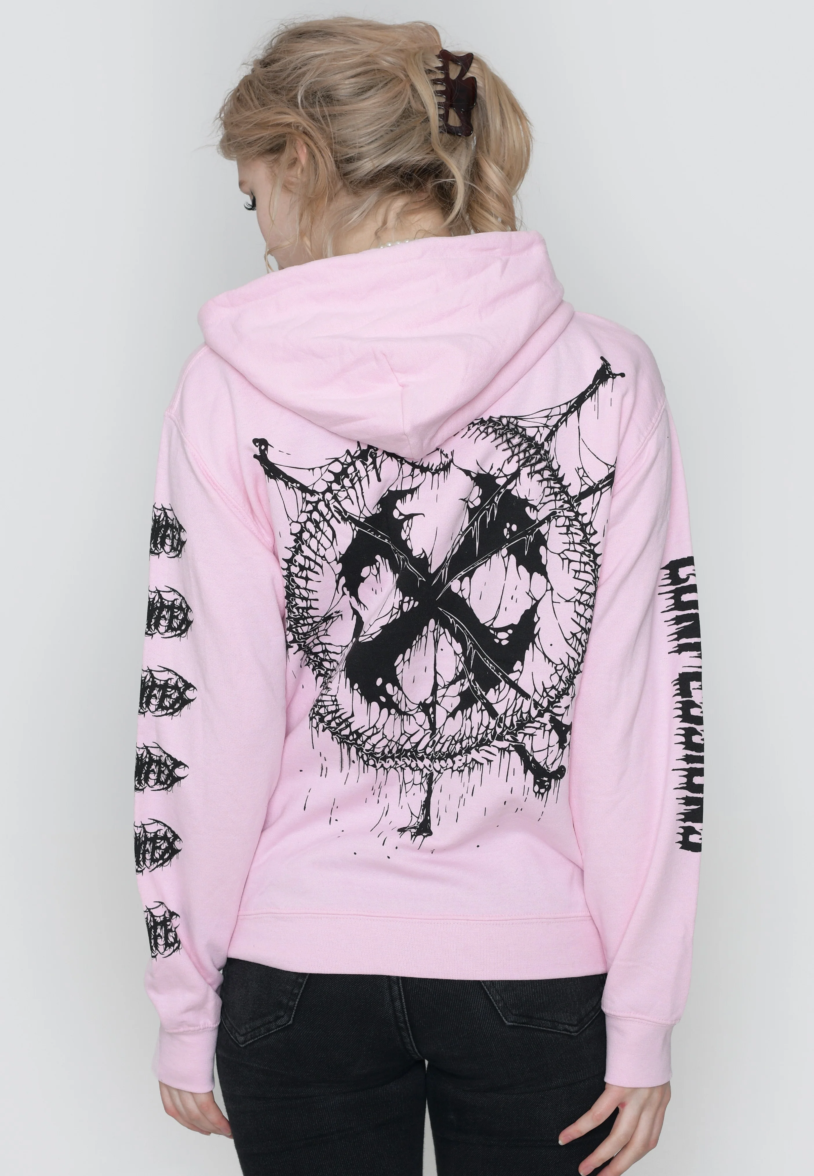 Slam Logo Light Pink - Hoodie - Image 9