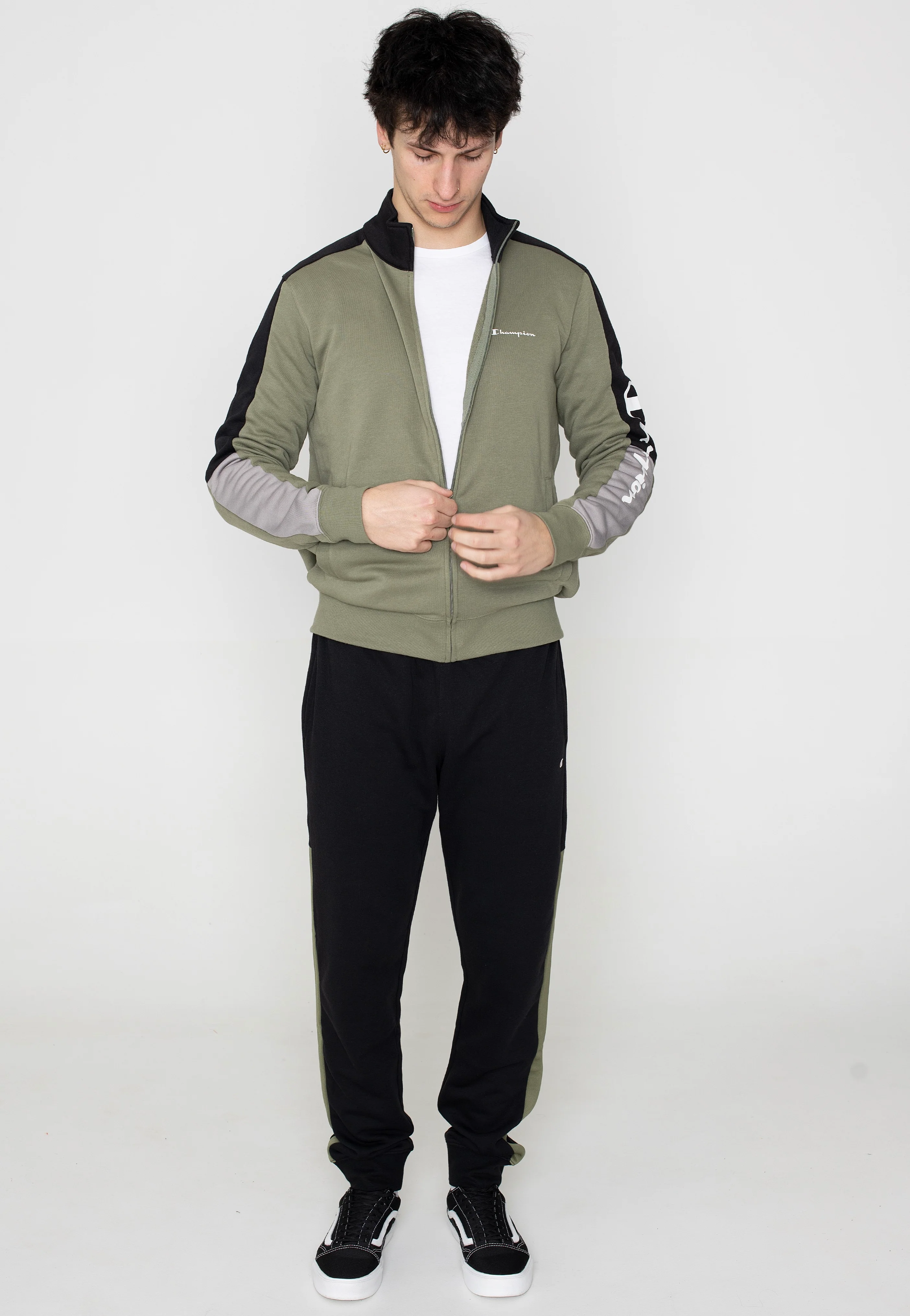Full Zip Deep Lichen Green - Tracksuit - Image 2