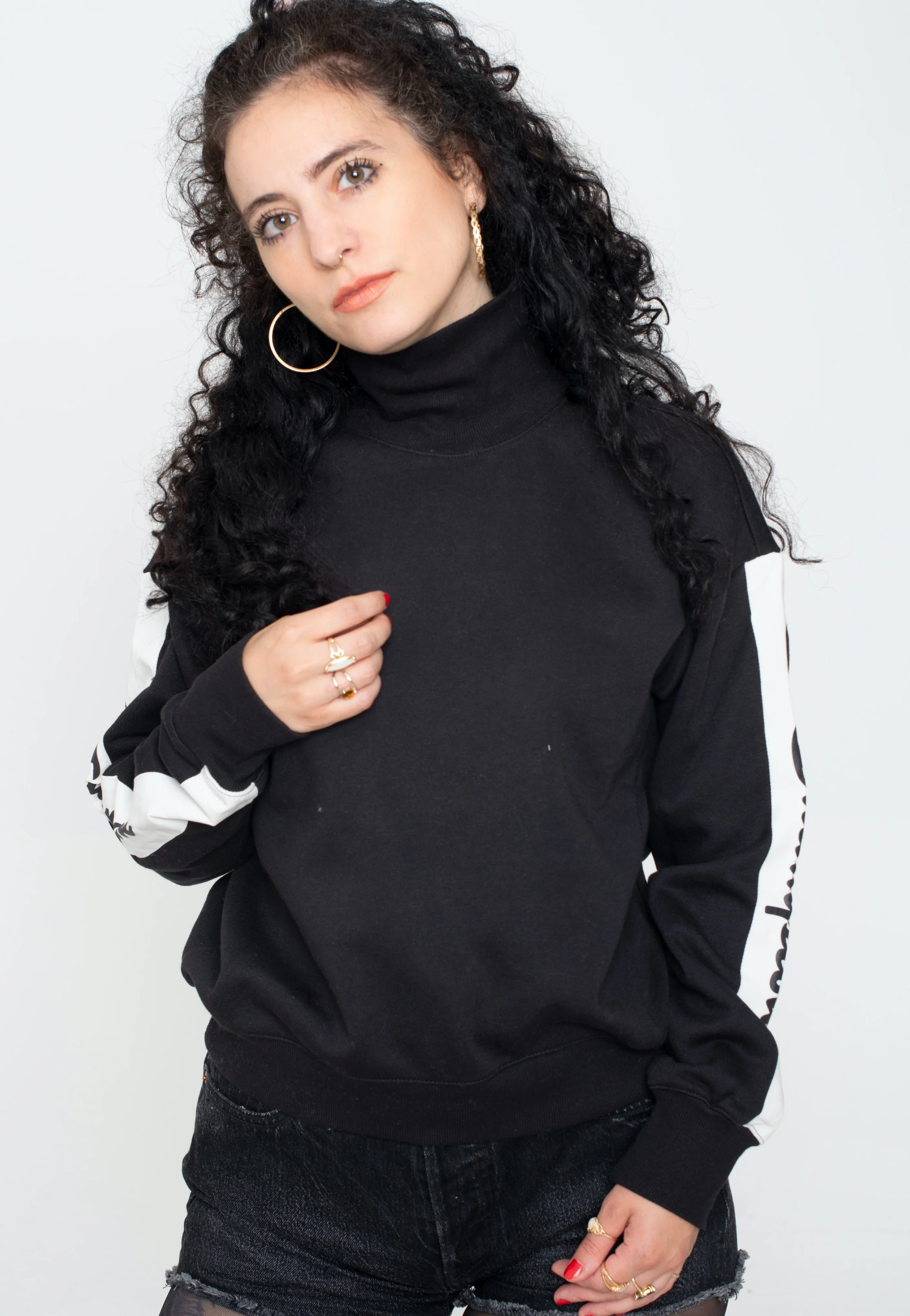 High Neck Black Beauty - Sweater - Image 3